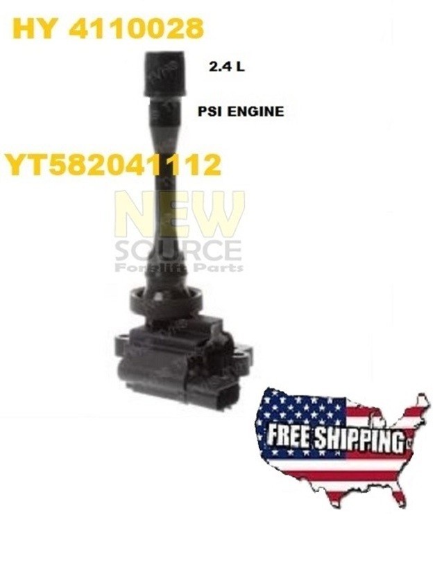 4110028 HYSTER 5820411-12 YALE IGNITION COIL PSI 2.0L 2.4 L FORKLIFT ENGINES