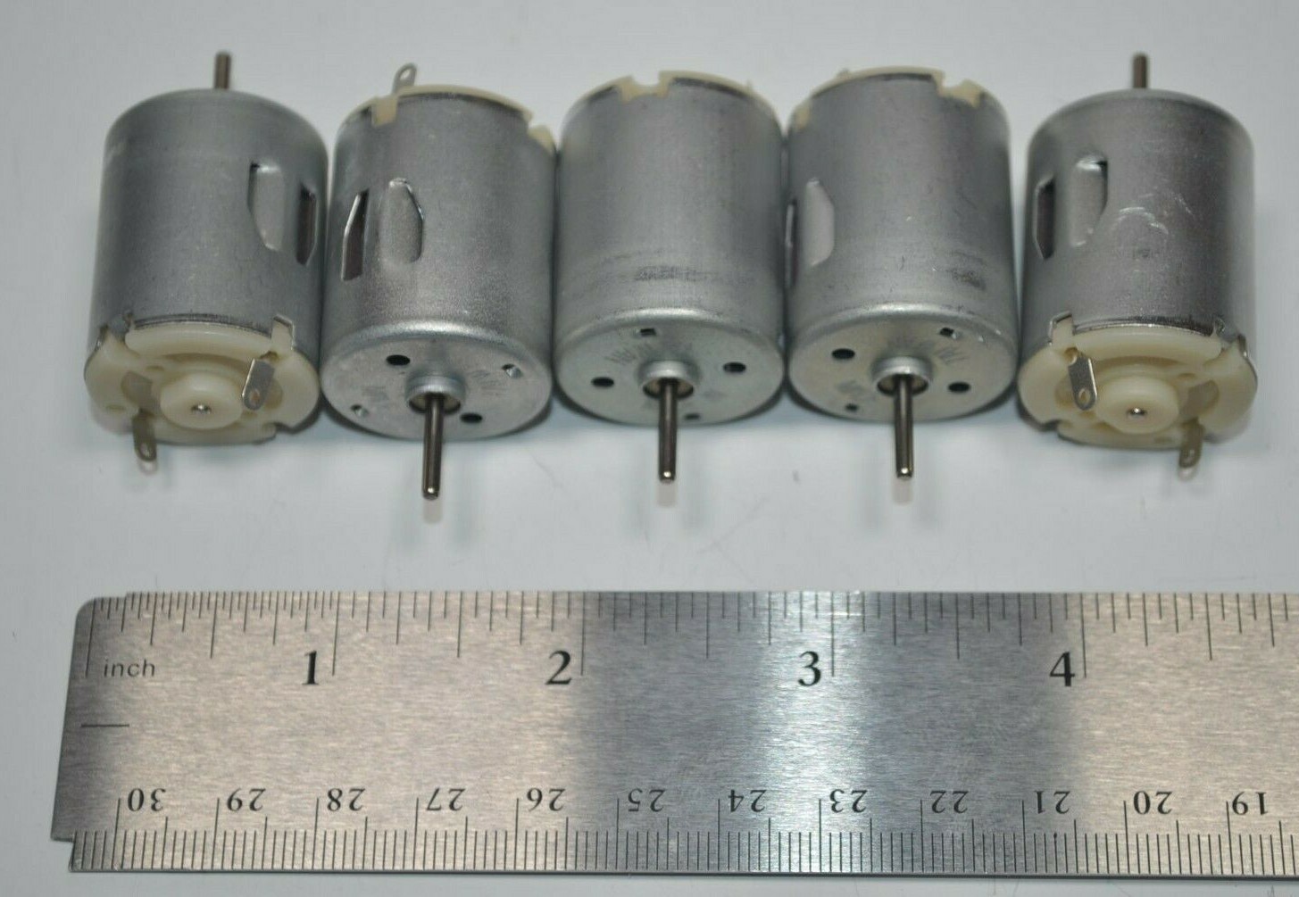 Lot of 5 NEW Mabuchi RC-280 Motor 4.5-8.4 VDC – 14260 RPM / 7.2 VDC R/C Toy