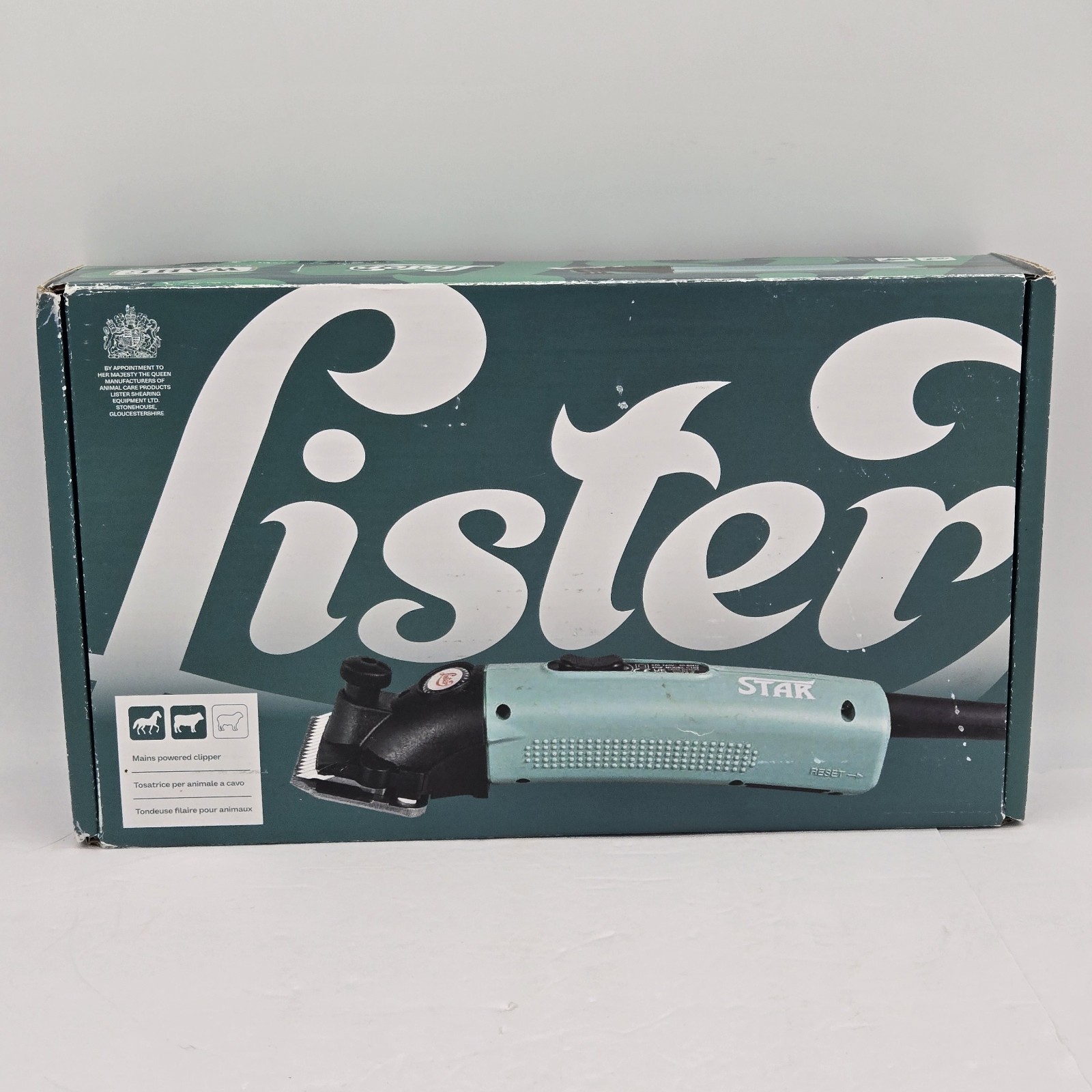 Lister Star Large Animal Clipper for Livestock Green NEW