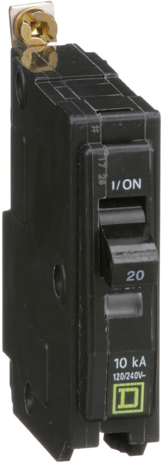 Square D – QOB120CP Circuit Breaker, Black