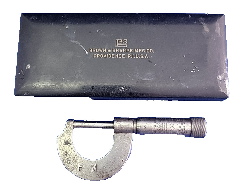 Possible LS Starrett #230 1″ Outside Micrometer Made in USA See Description