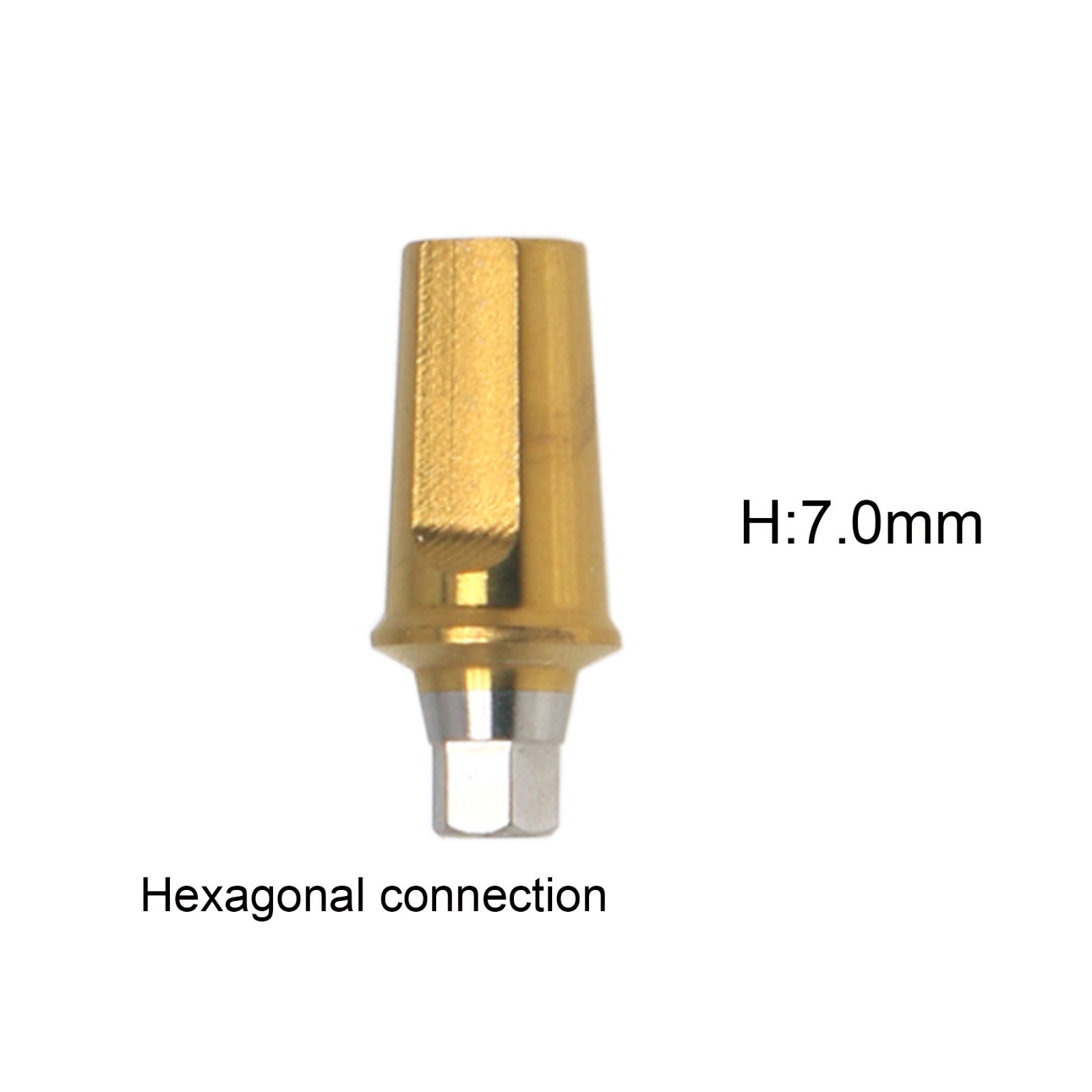 US Titanium straight abutment ti cemented abutment compatible Osstem Hiossen TS