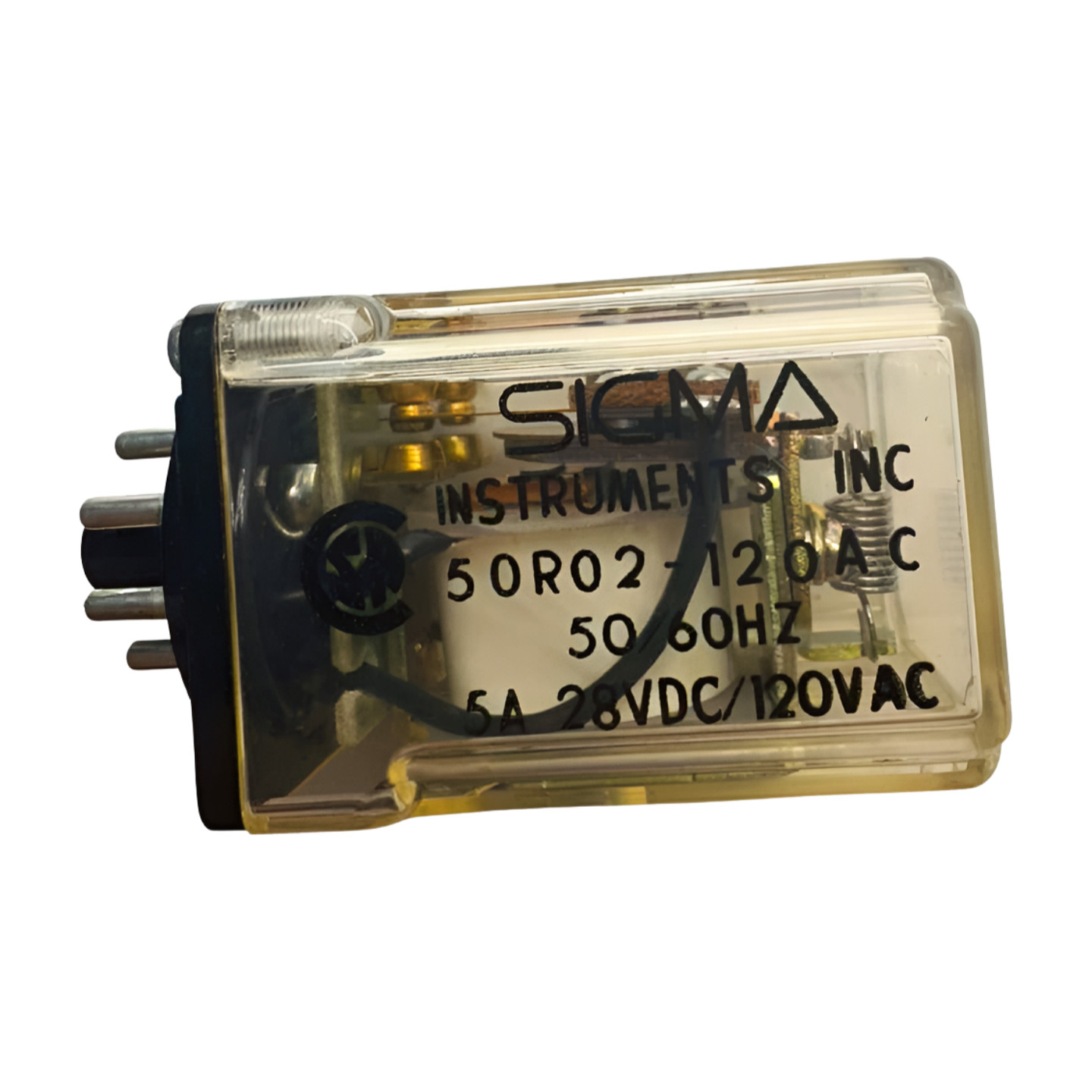 Sigma 50R02-120AC Relay 8-Pin, 50/60Hz, 5A, 28VDC, 120VAC **Free Shipping**