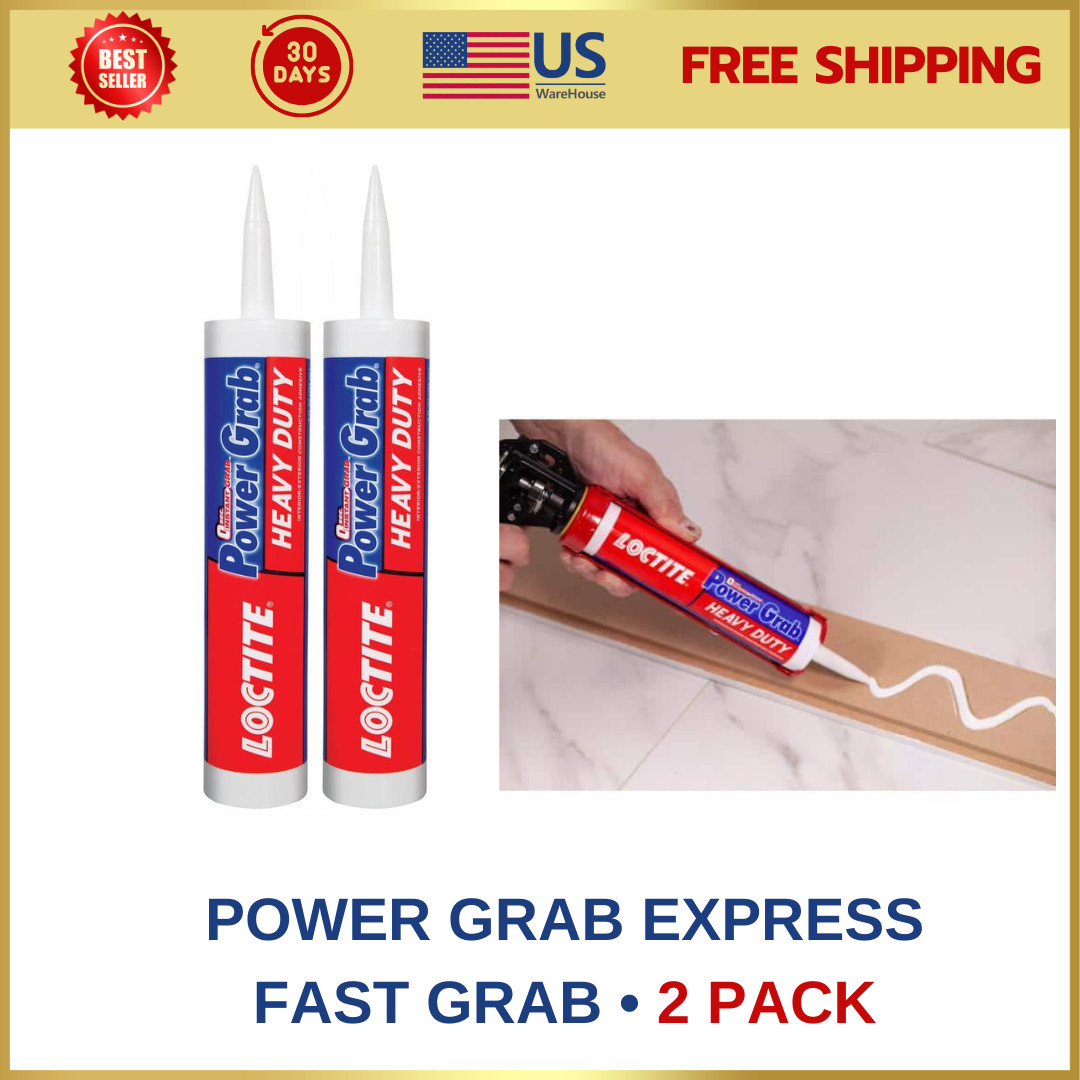 Power Grab Express 9 oz. Heavy Duty Construction Adhesive (2-Pack)