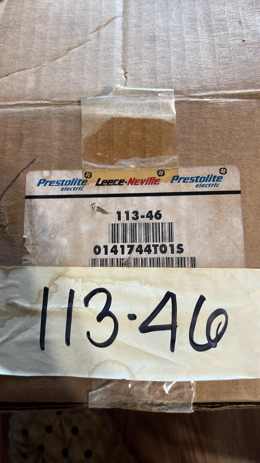 Prestolite Leece-Neville 113-46 Alternator Service Kit 0141744T01S