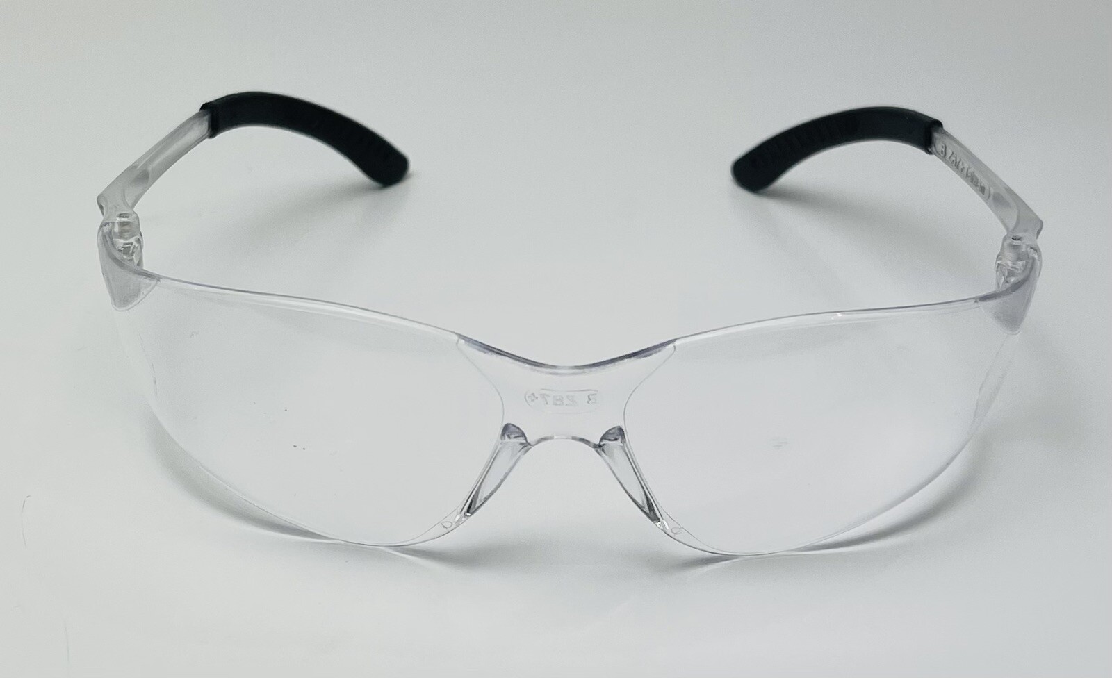12 Pr NAPA Clear Safety Glasses Lens 99.9% UV Scratch Resistant W/RUBBER TEMPLE