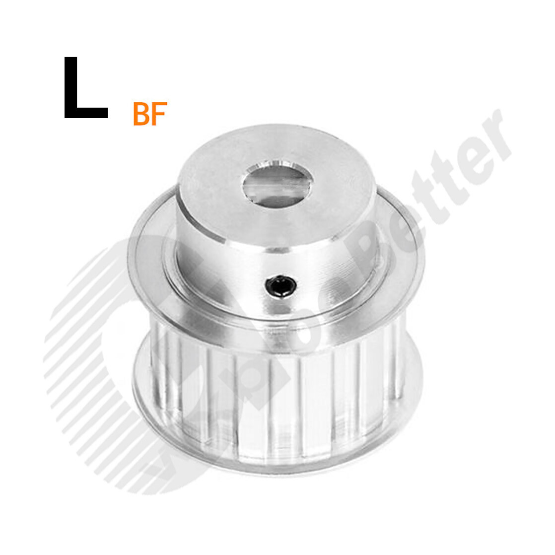 L Type Timing Pulley 10T~19T Bore=6mm~30mm for 13 mm Belt L-BF Timing Pulley