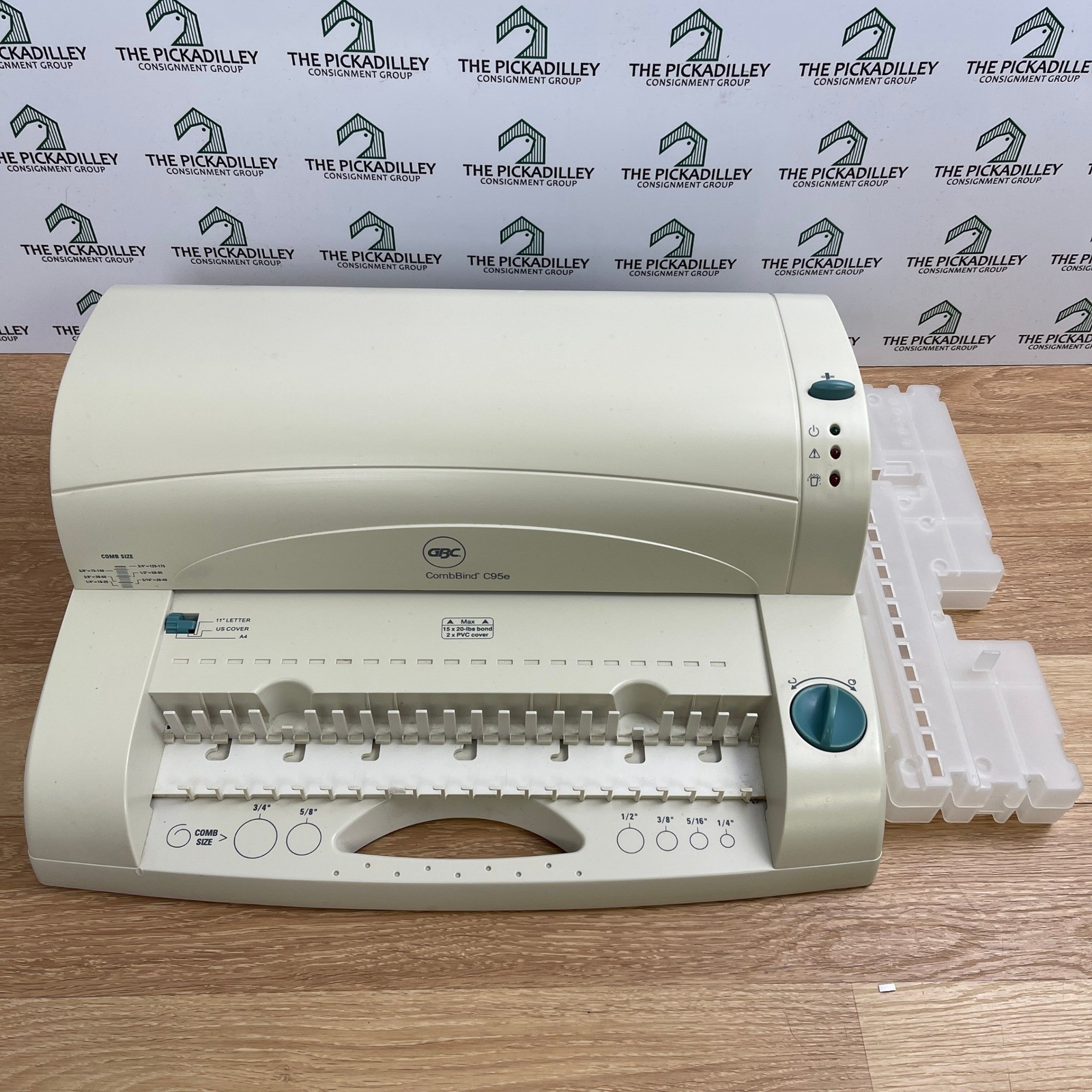 GBC CombBind C95e Electric Binding Machine 15 Sheet Punch 7705601 Office Binder