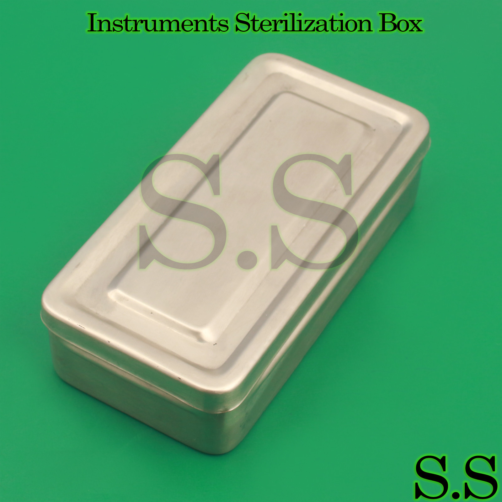Stainless Steel Instrument Storage Box 8″ x4″ x2″Tools Jewelry Surgical Medical