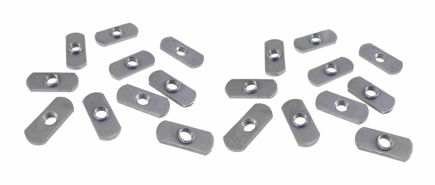 20 Pack M8 X 1.25-6H Spot Weld Nuts – Double Tab – NDM 08038