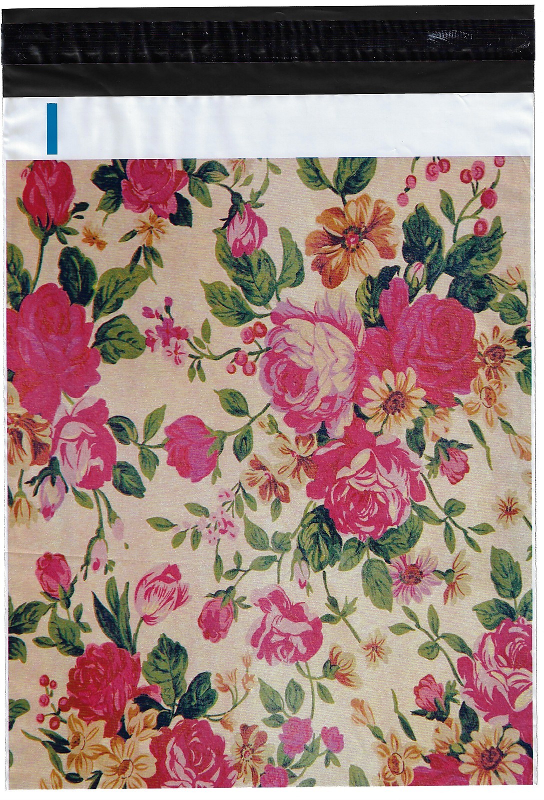 200 Bags 100 10×13 Roses, 100 10×13 Pink Flowers Designer Poly Mailers