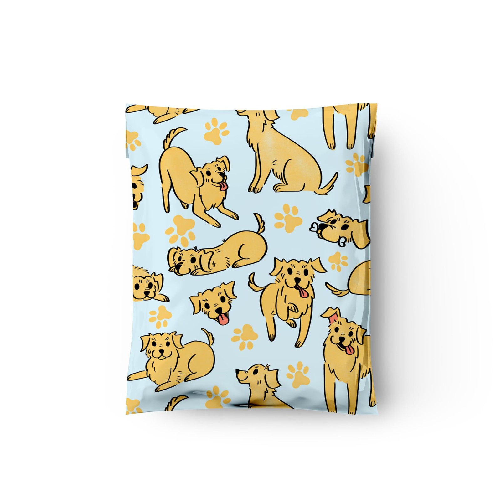 Dogs Designer Poly Mailers Shipping Envelopes Premium Printed Bags 10×13 100 Pcs