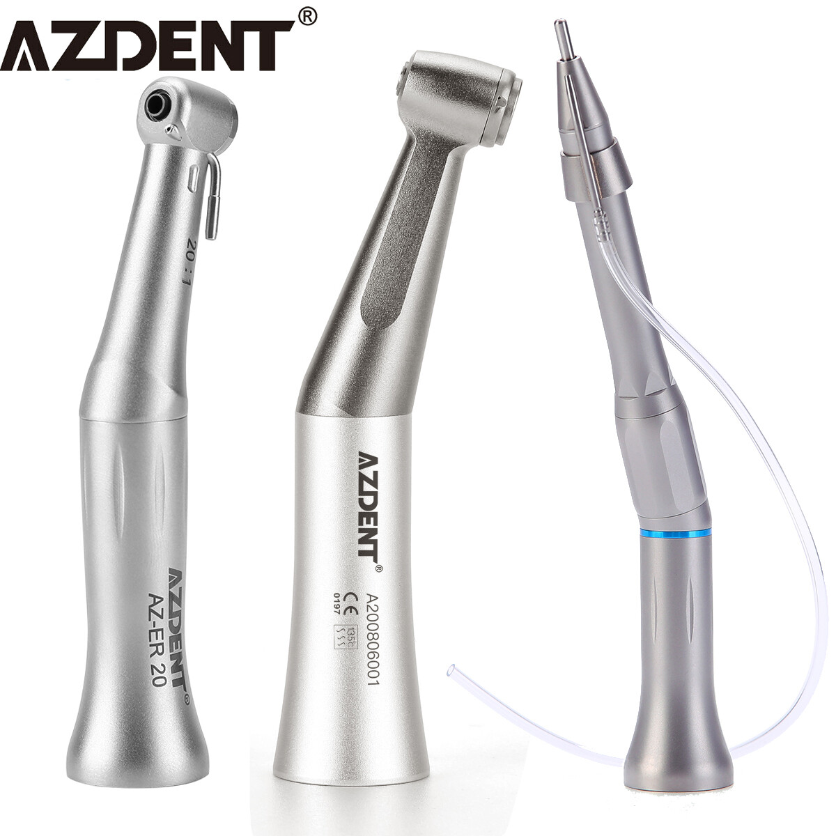 Pieza de Mano Quirúrgica Dental Contra Angulo Recto Tipo E Empuje Baja Velocidad