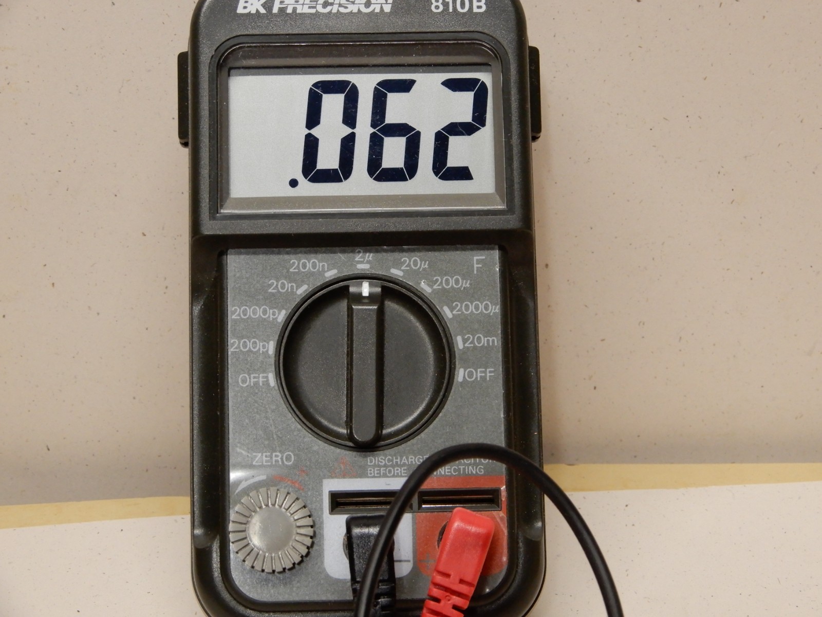 General Instruments .068 uf MFD 600 VDC Capacitors Qty 4 NOS