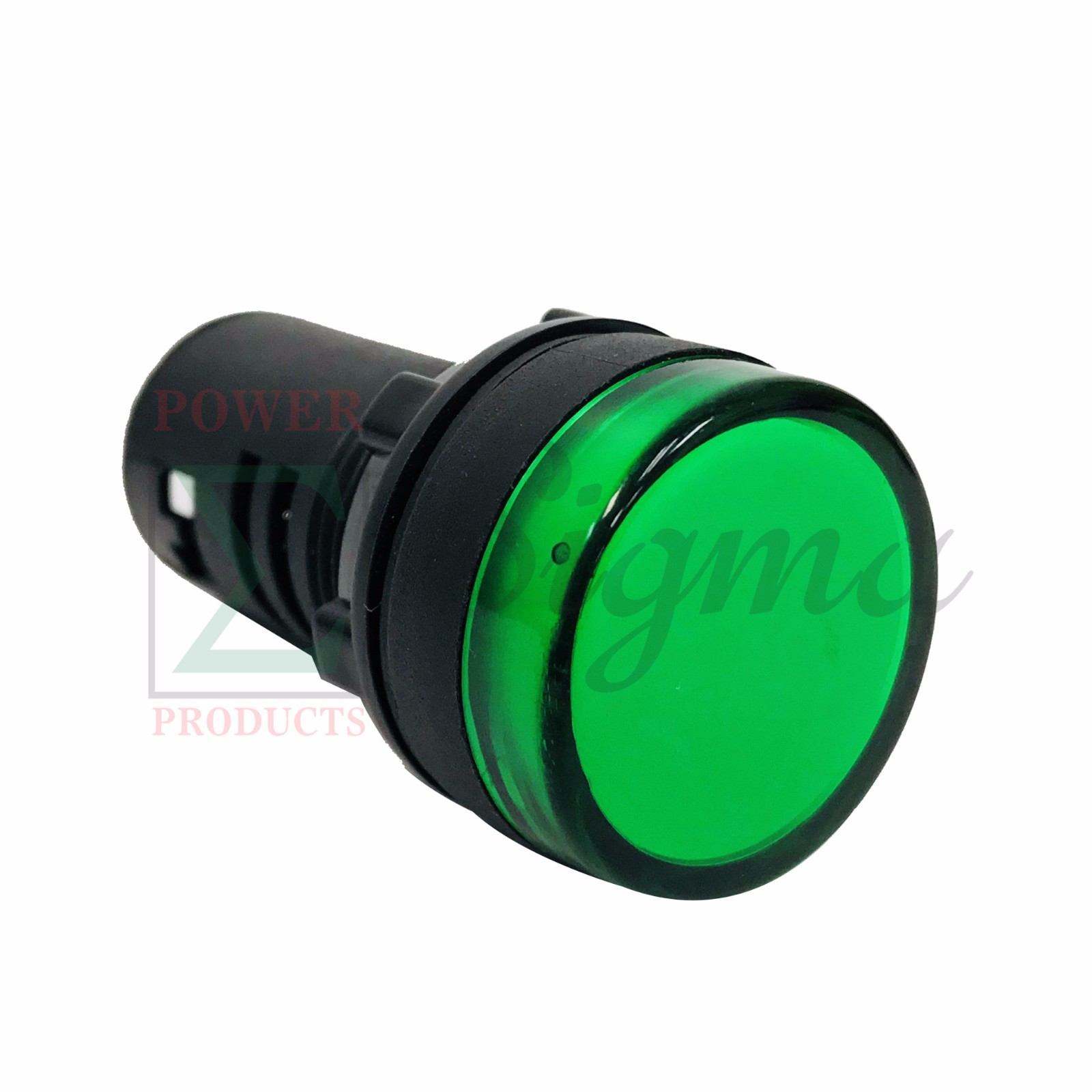 New AC 380V 22mm Green LED Indicator Lamp Signal Light AD16-22DS