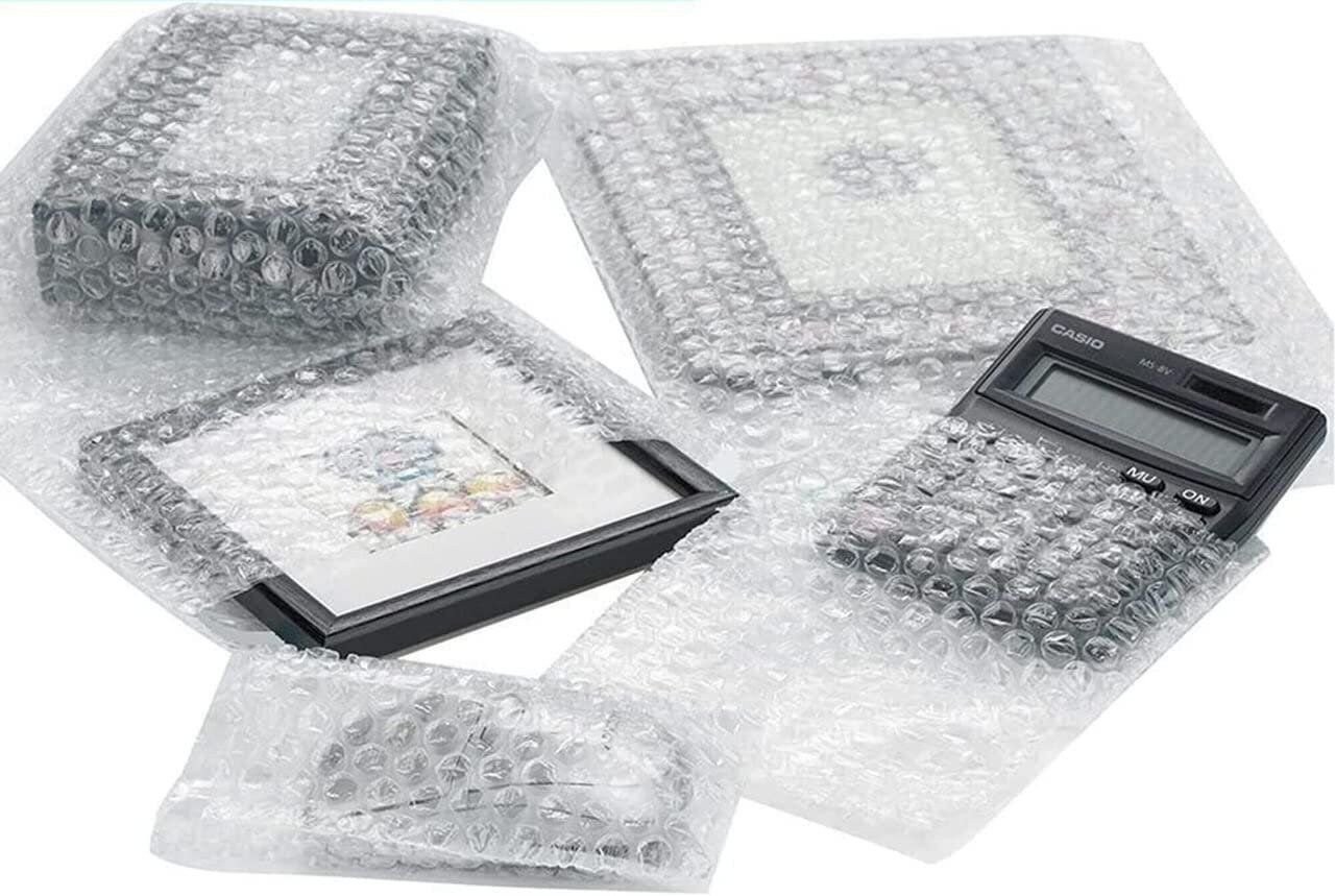 500 – 8×11.5 Bubble Out Pouches Bags Wrap Cushioning Self Seal Clear 8″ x 11.5″