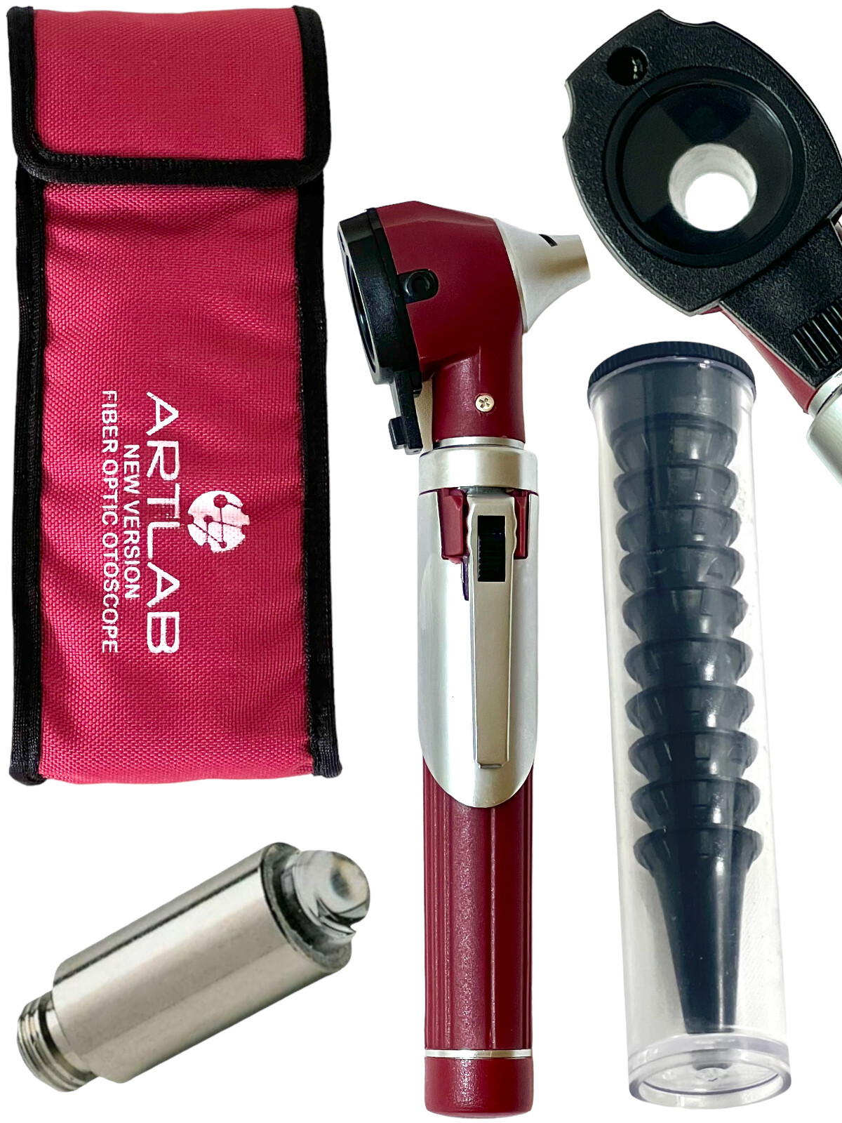 OTOSCOPE MINI FIBER OPTIC POCKET,MEDICAL,DIAGNOSTIC,OTOLOGIST, ENT, CE Certified