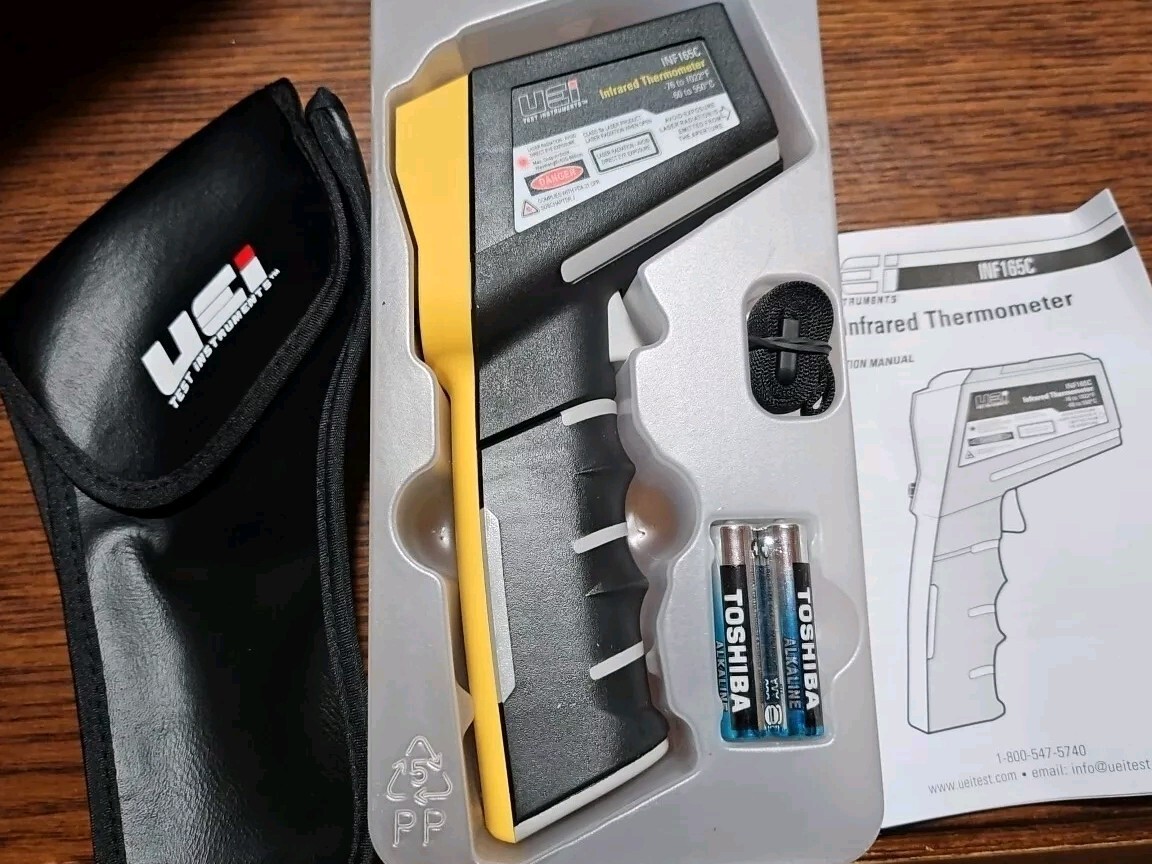 UEi INF165C Circular 12:1 IR Infrared Thermometer New No Box