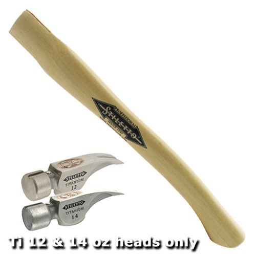 Stiletto STLHDL-C16 16″ Curved Replacement Handle w/Wedges For 12, 14, 19, 21 oz
