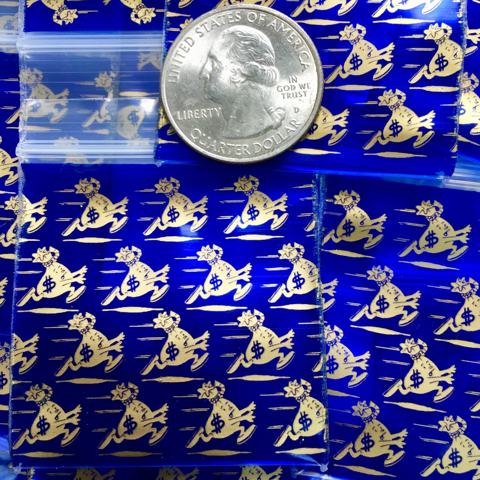 BaggiesSince1987 – 1515 Design Zip Bags 100PCS CASH ONLY on SILVER, READ DETAILS