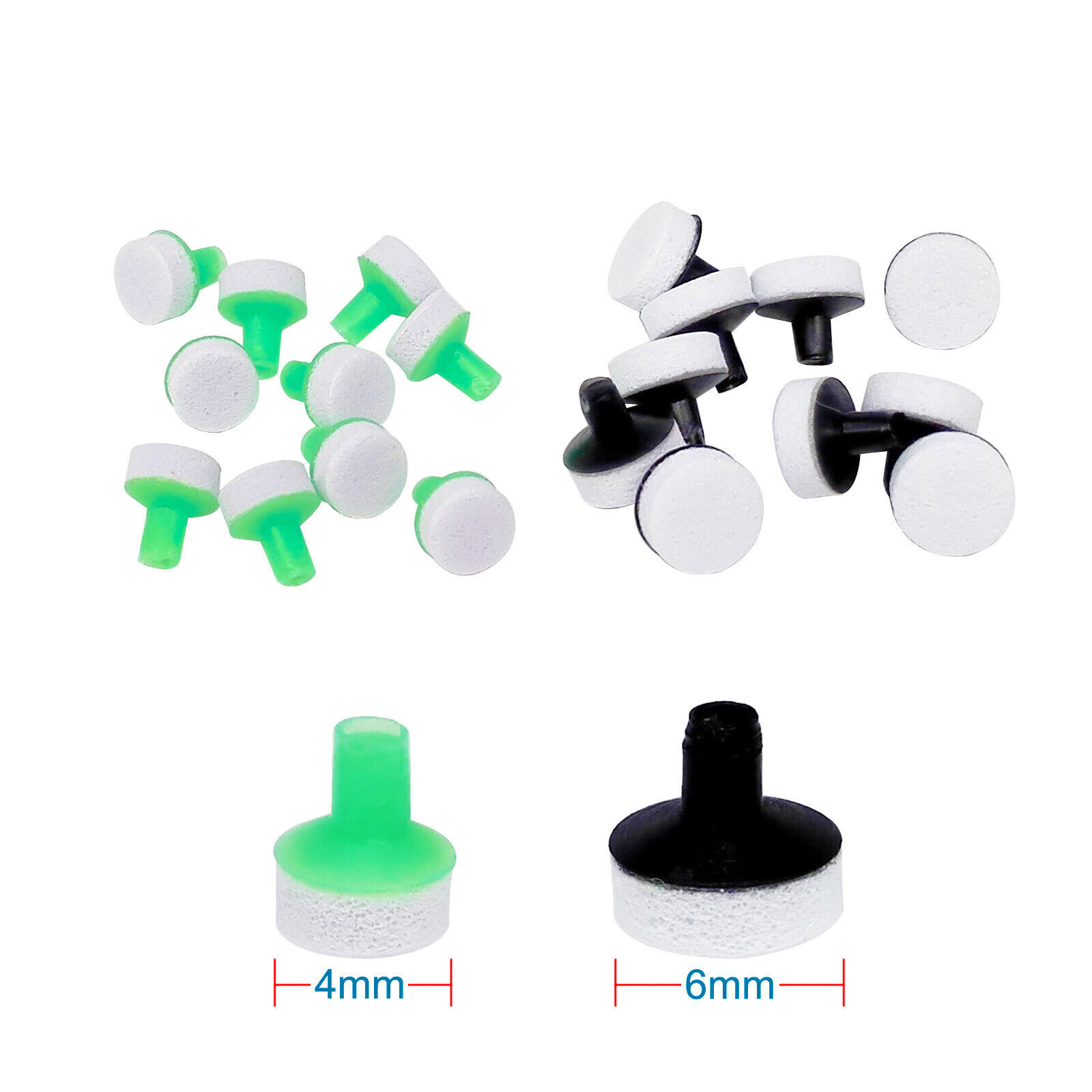 Dental Composite Resin Light Curing Veneer Molding Tool Foam Pads Large/Small
