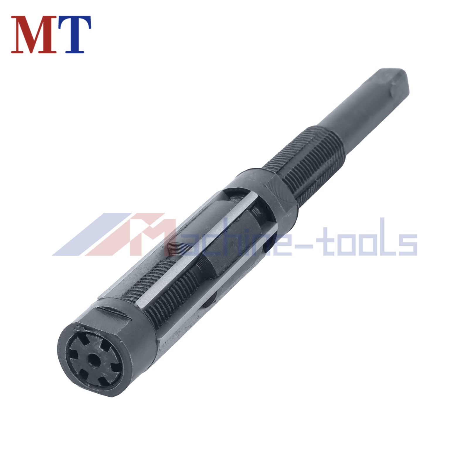19-21mm Cut Dia 181mm Hand Reamer HSS H8 6-Flute Adjustable Milling Tool