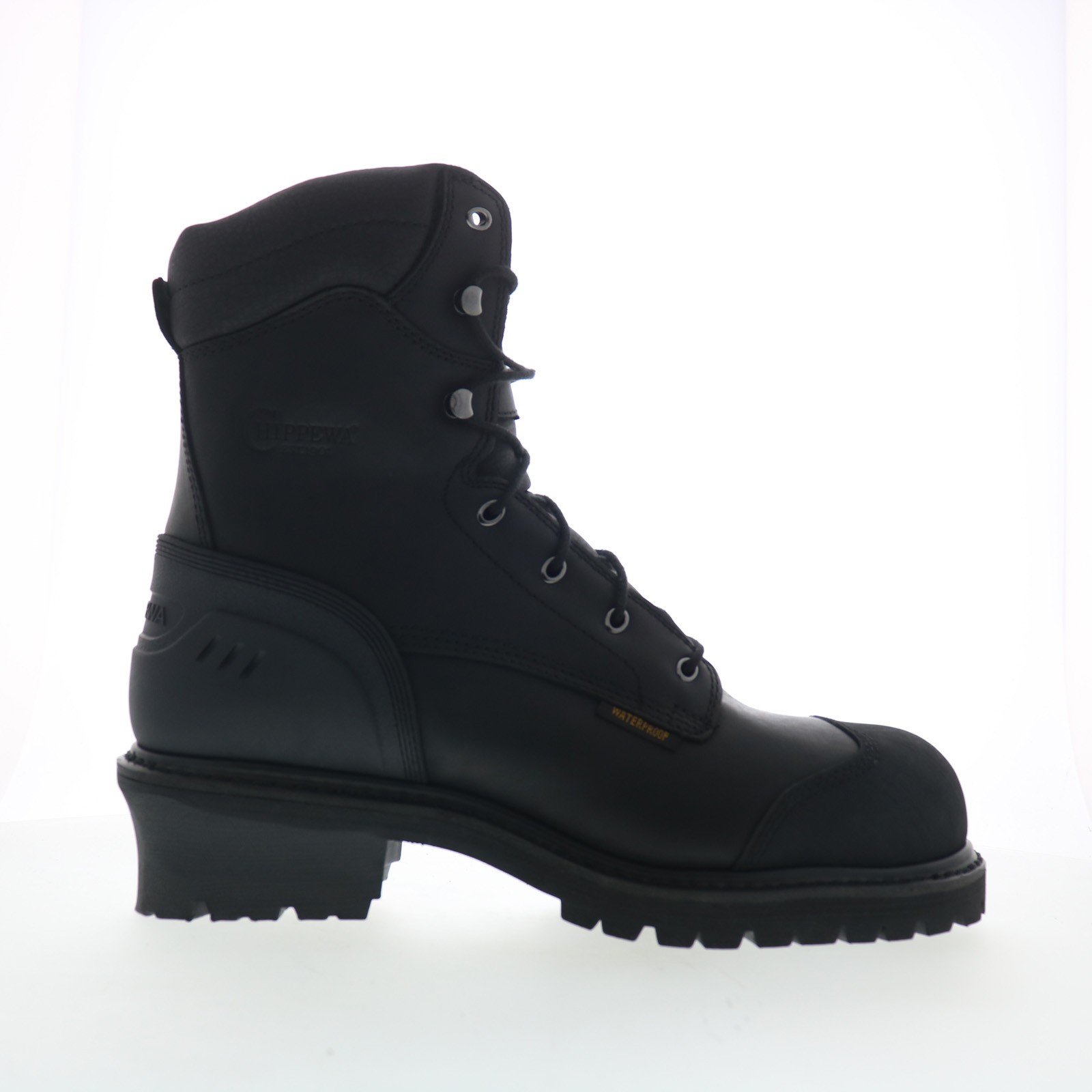 Chippewa Aldarion WP Composite Toe Logger Mens Black Work & Safety Boots
