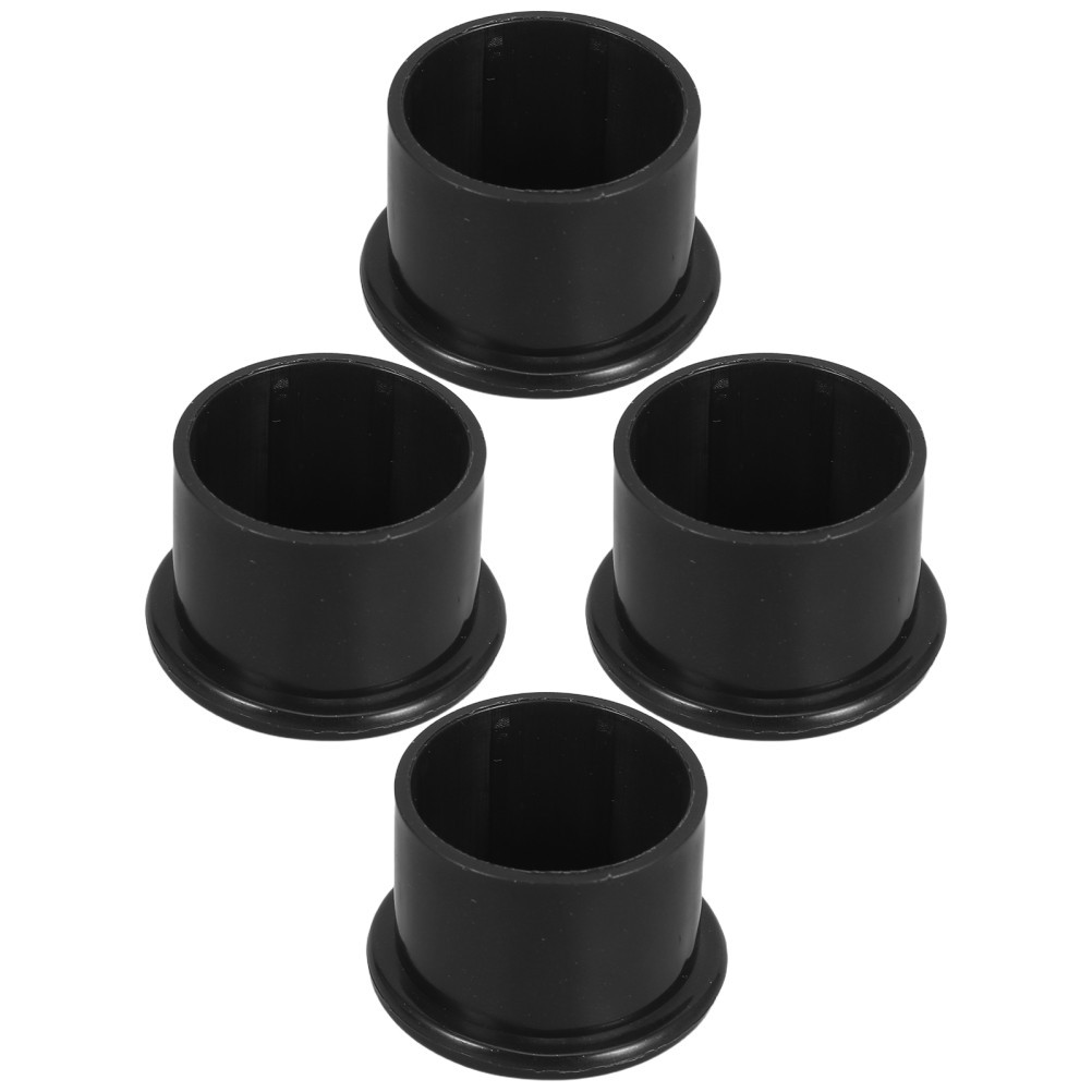 4 Pcs Clothes Drying Rack Parts Closet Rod Bar Sealing Plug