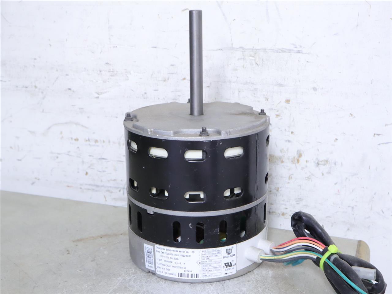 Broad-Ocean ZWK702B5381101 ECM Programmable Blower Motor 622636 1/2HP 115-120V