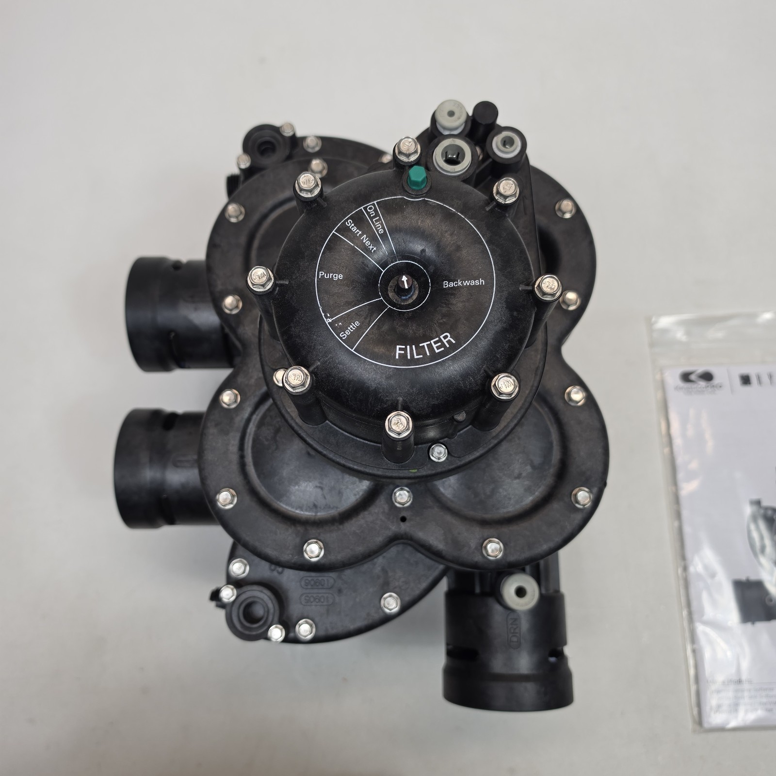 KINETICO HYDRUS FILTER VALVE MULTITANK H12180. Read description. !AS IS!