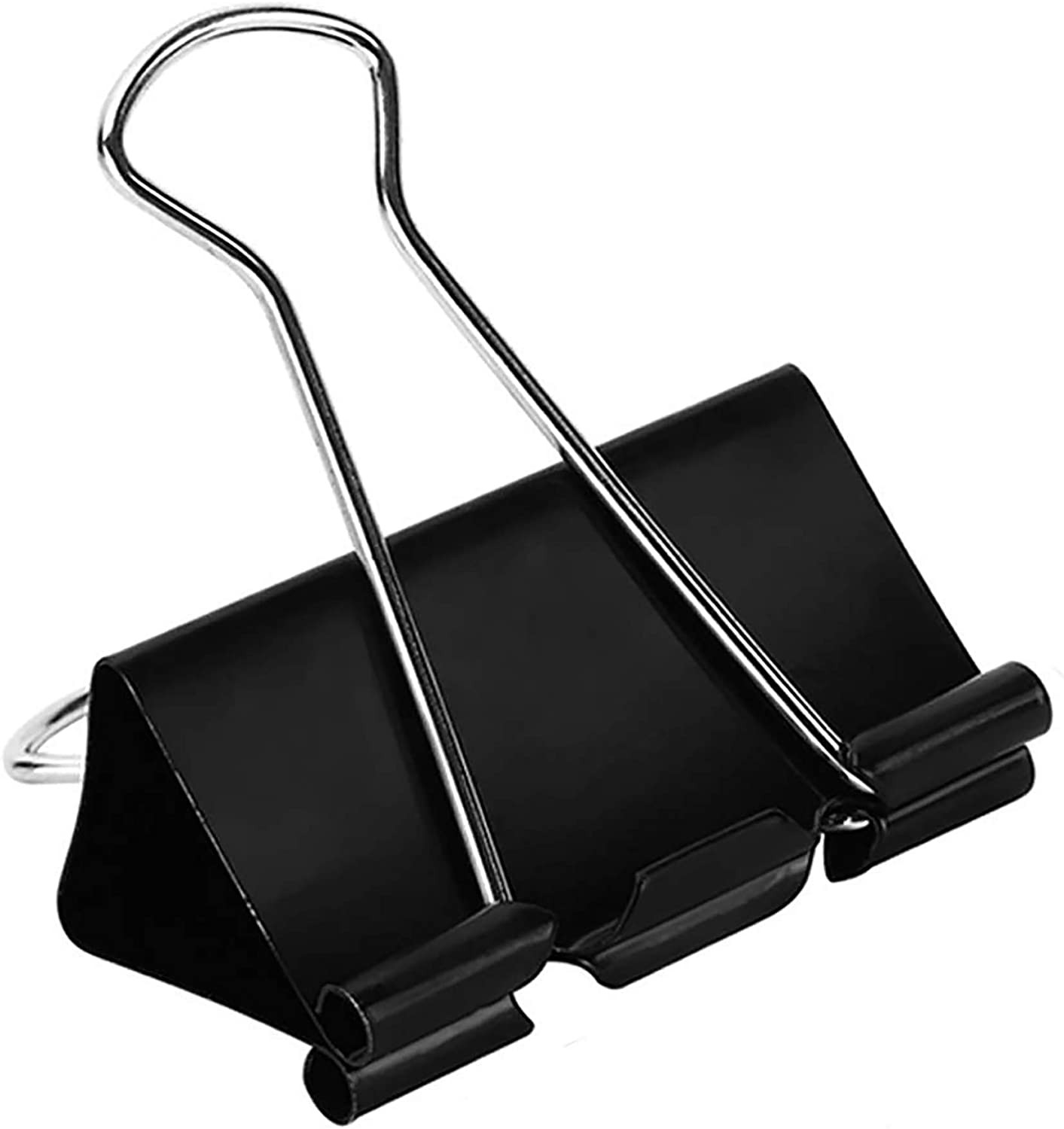 Extra Large Binder Clips 2 Inch, 36 Pack Black Heavy Duty Paper Clamps for Offic