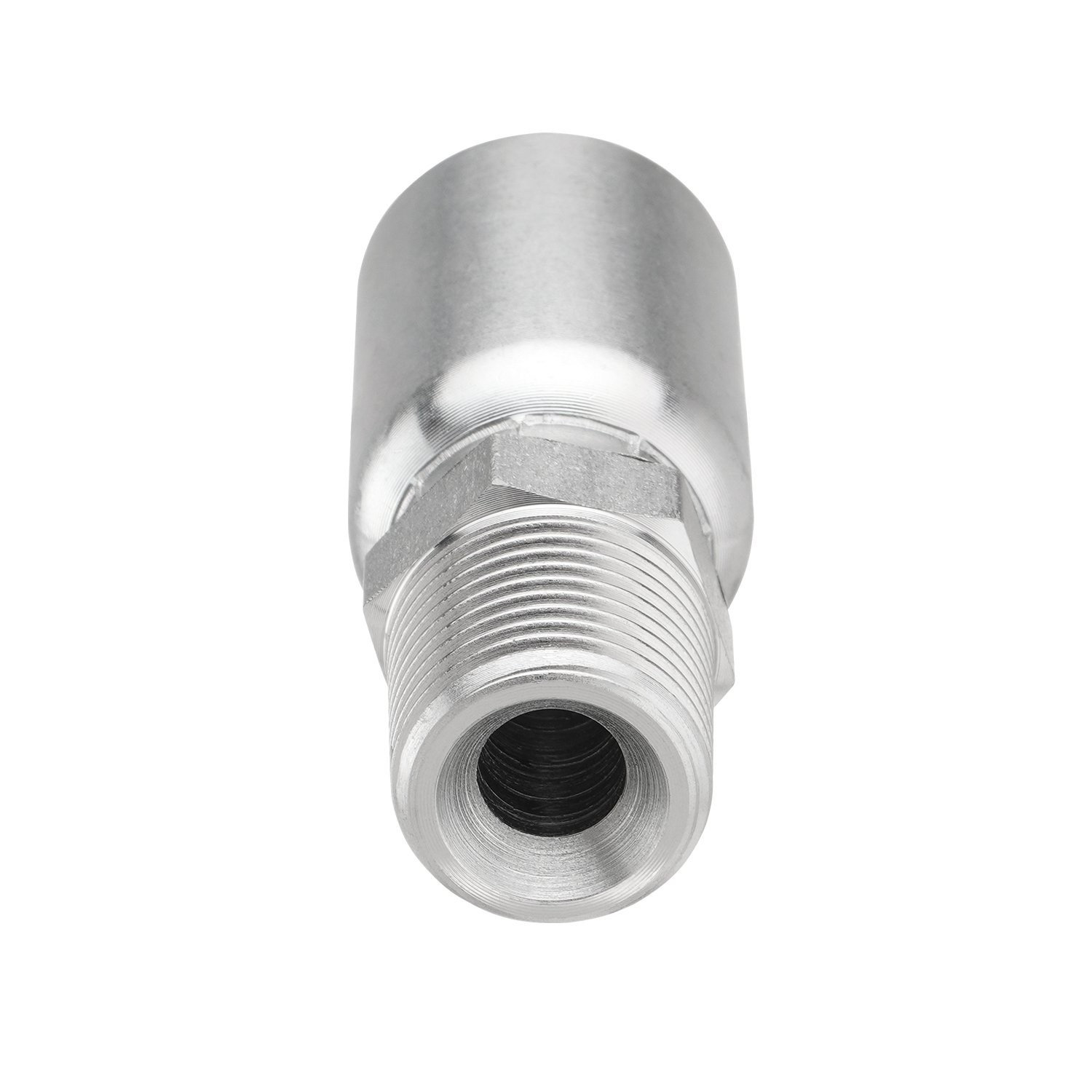 12 Pack 1/2″ NPTF Hydraulic Hose End Fittings, 1/2″ I.D. Hose x 1/2″ NPTF Male