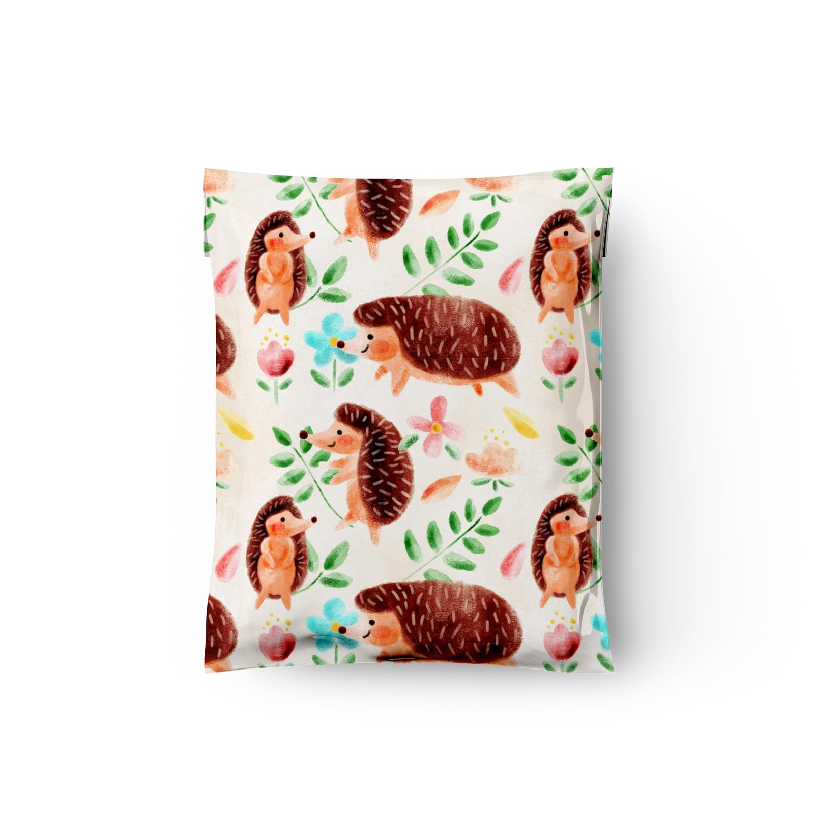 Hedgehogs Designer Poly Mailers Envelopes Premium Printed Bags 10×13 100 Pcs