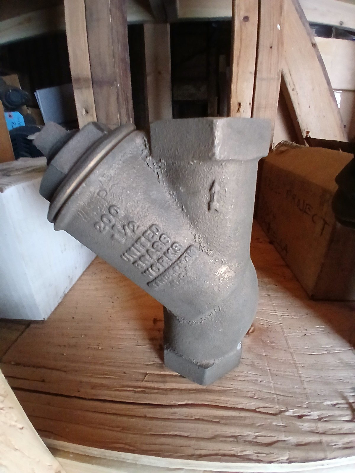 UNITED BRASS WORKS, 226UT-112, Y BLOW-OFF VALVE, 1-1/2″ 200 BRONZE NEW