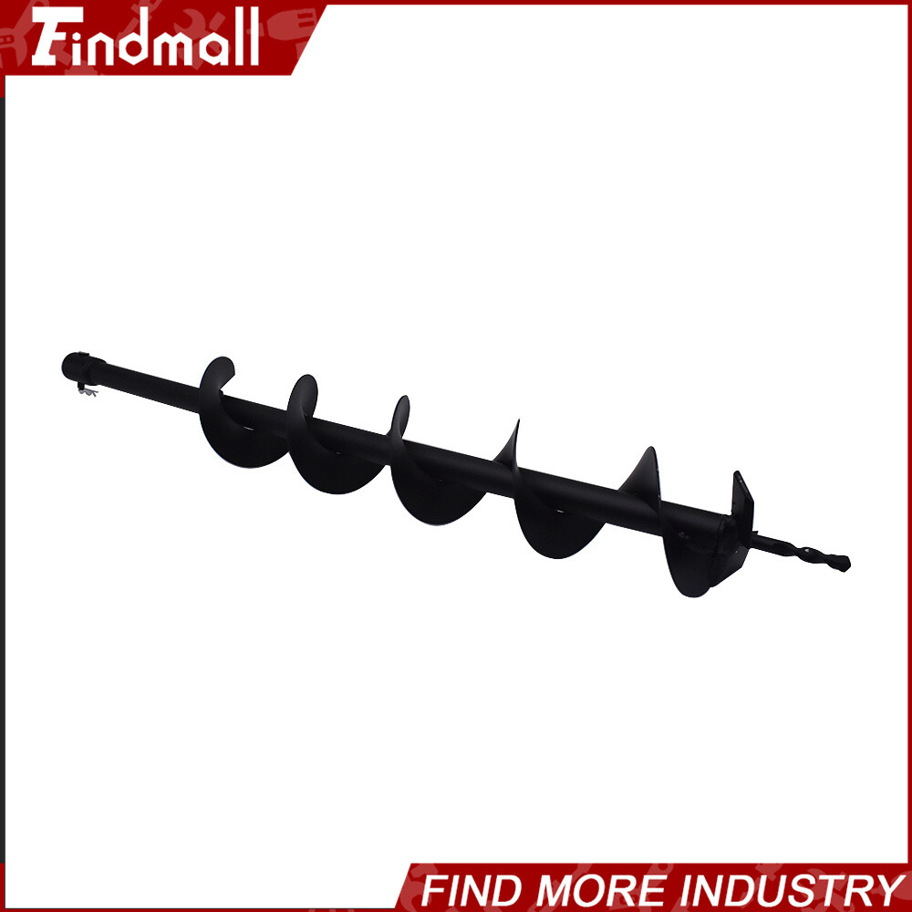 Findmall 4″ 6″ 8″ 10″ 12″ Earth Auger Drill Bits Fit For Post Fence Hole Digger