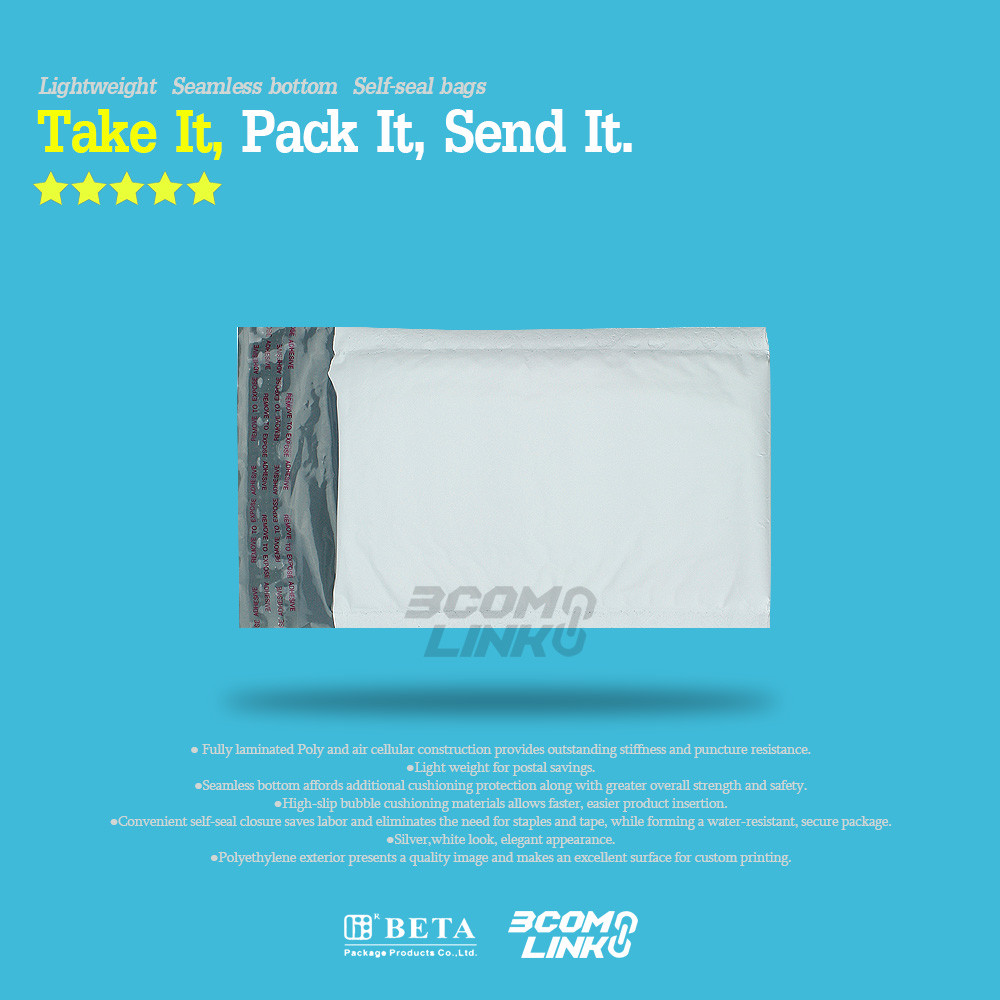 #5 10.5×16 (10.5×15) Poly Bubble Mailer Padded Envelope Shipping Bag 25,50,100