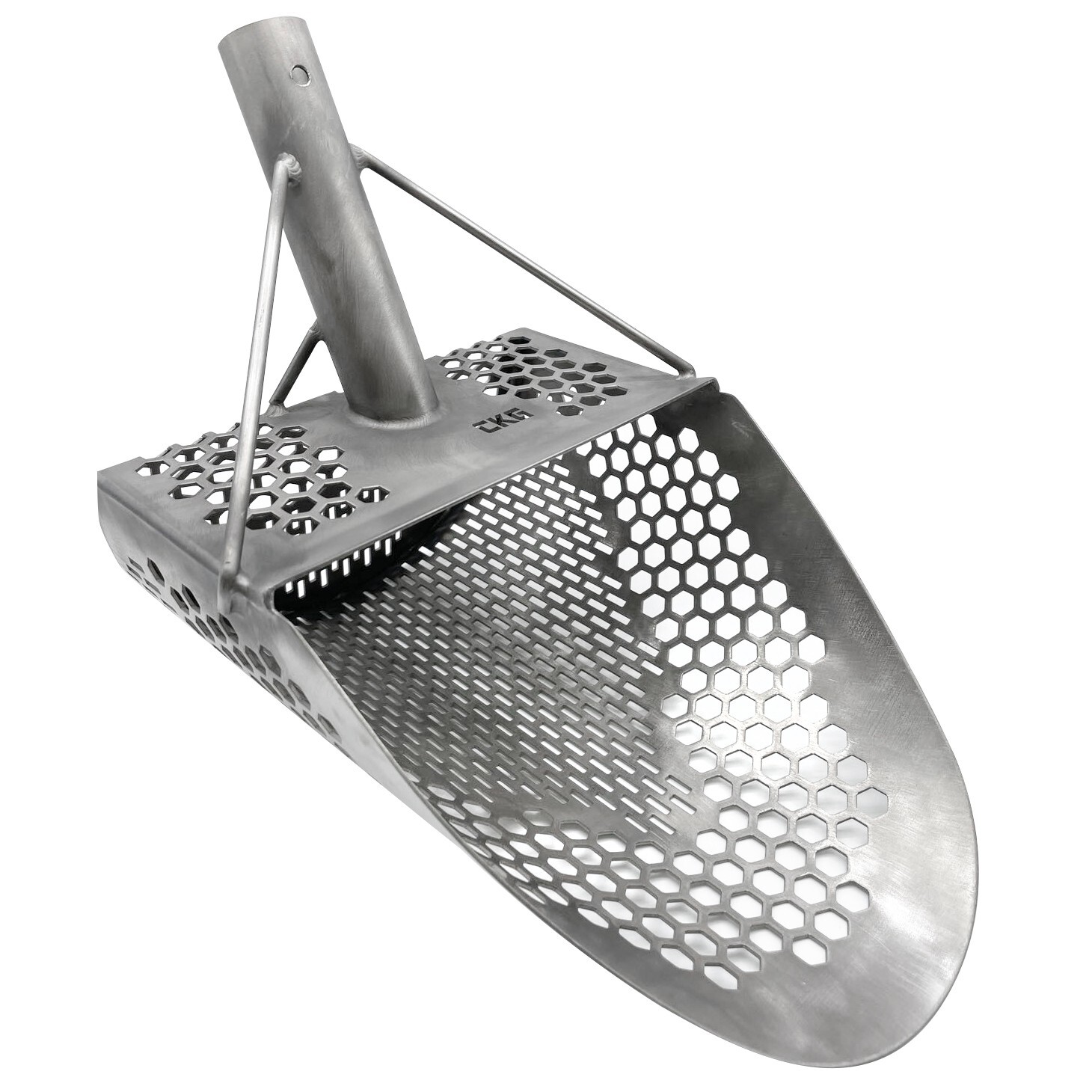 CKG PRO Titanium Sand Scoop Metal Detecting Detector Shovel Sifter Treasure