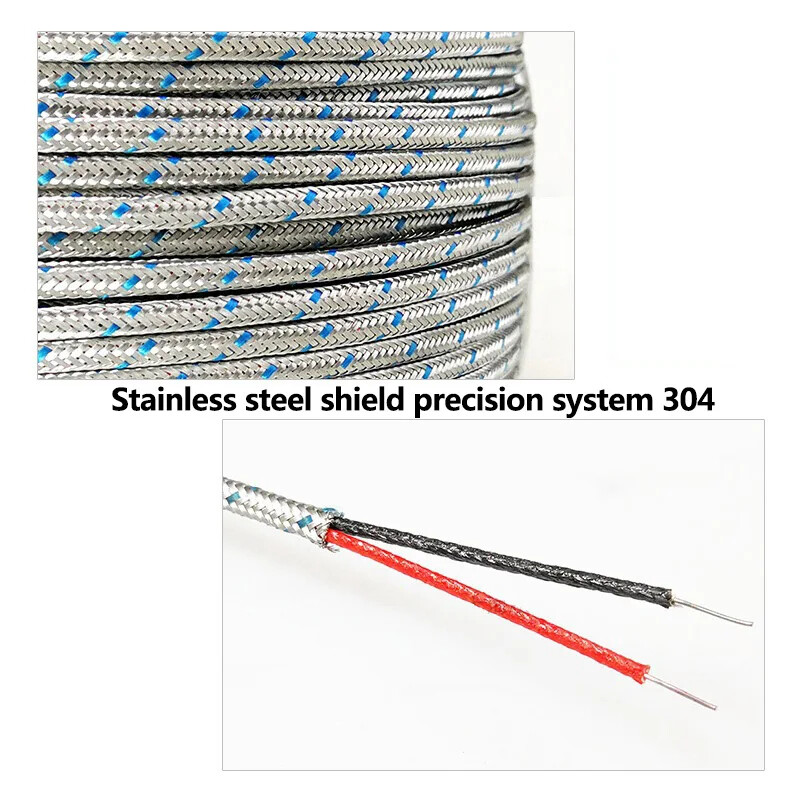 Thermocouple Temperature Sensor Probe 1100 ℃ 1mm 1.5mm 2mm 3mm 4mm 5mm 6mm 8mm