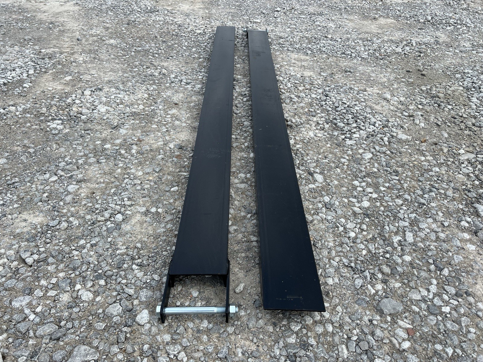 Pallet Fork Extensions 84″ Long Fits 4″ Wide Pallet Fork Blades Made In USA