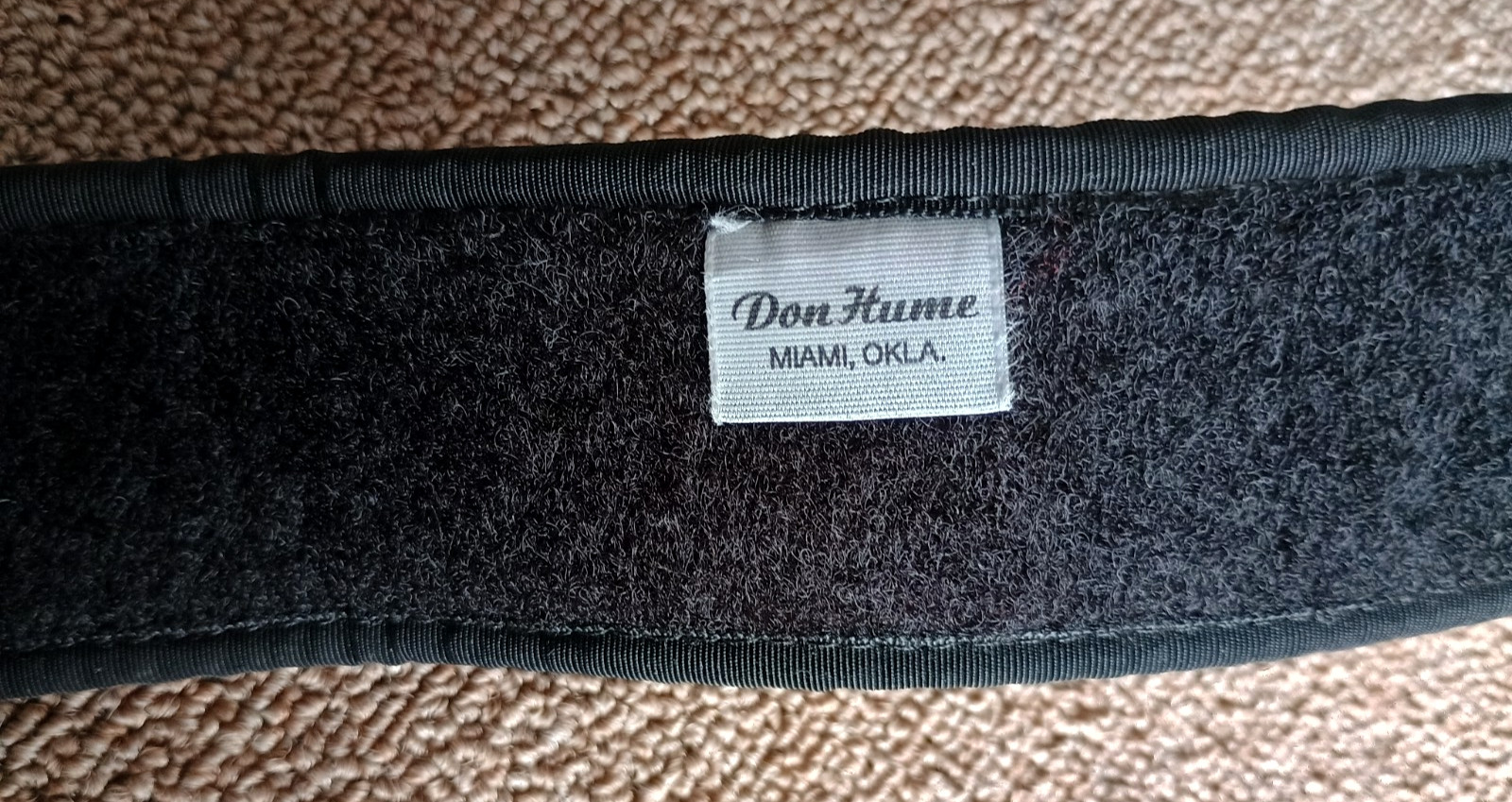 Don Hume Duty Belt Police Tactical Security Utility Nylon With Accessories Cuffs