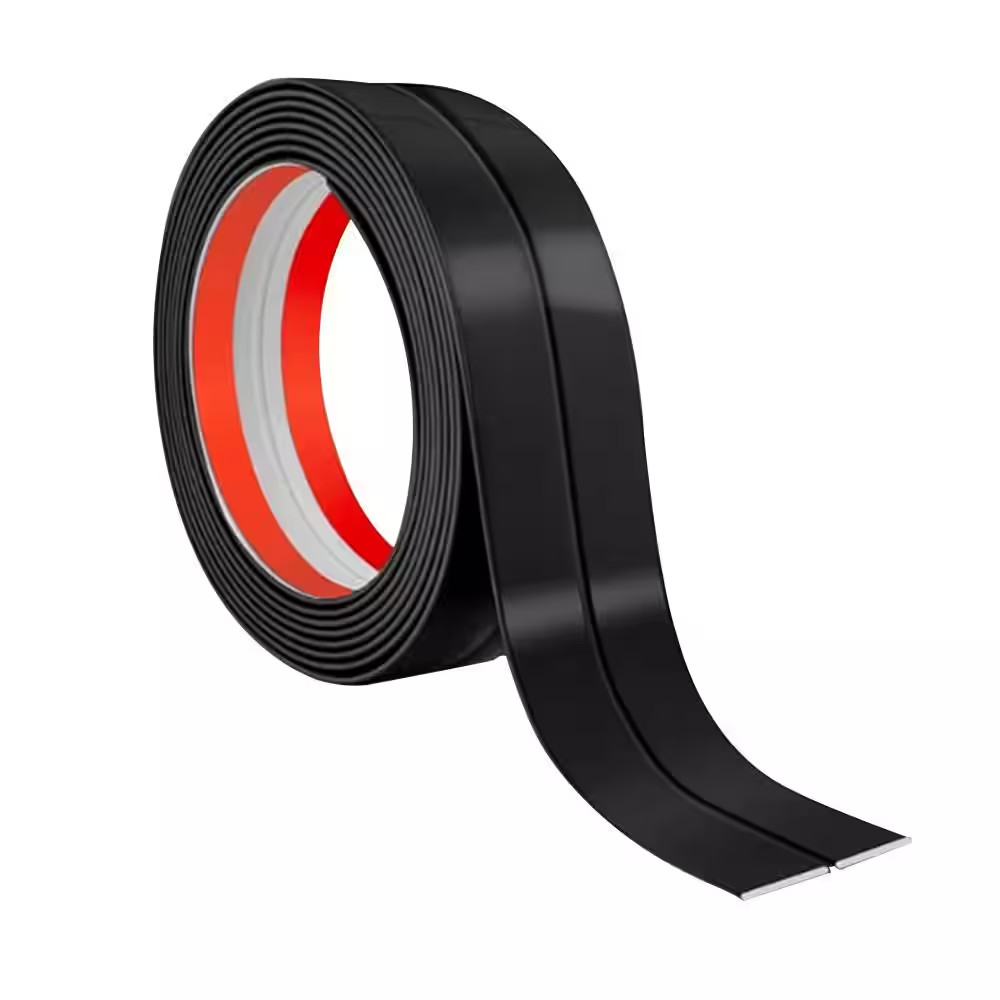 1.6 In. W X 10 Ft. L X 0.04In. D Self-Adhesive PVC Flexible Corner Trim Inside/O