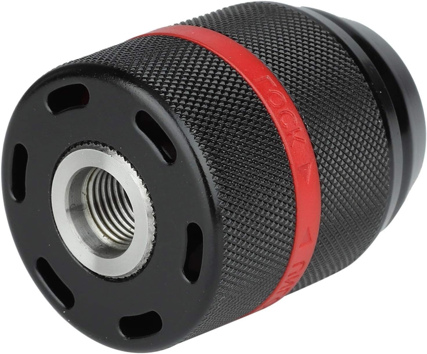 Keyless Hand Drill Chuck 1.5-13mm, Self-Tightening Metal Chuck for Power Drill