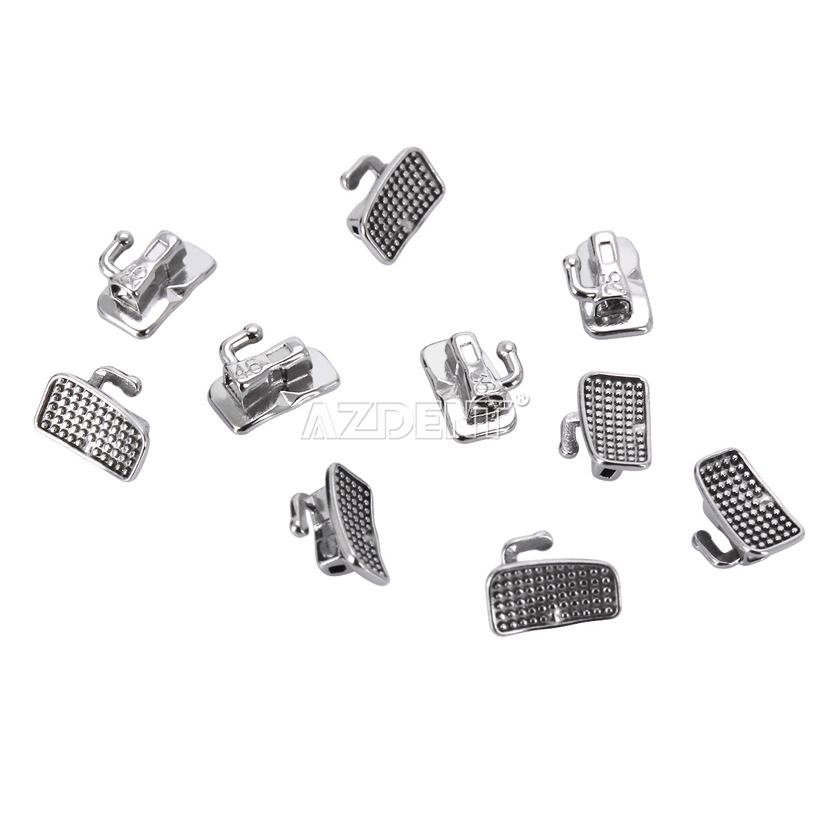 AZDENT Tubos bucales de monobloque ortodoncia dental MBT/Roth 022 1er 2nd molar
