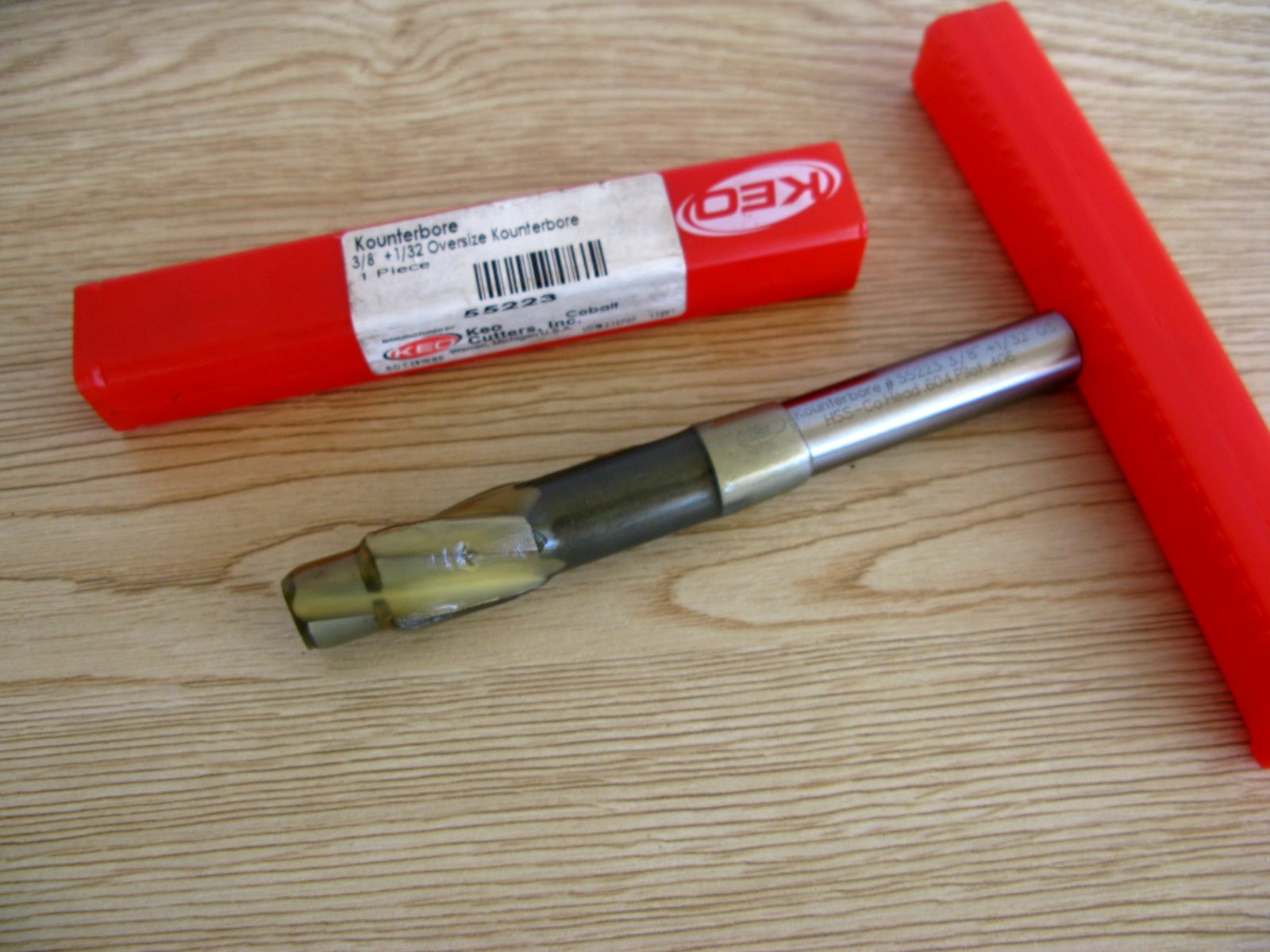 KEO CUTTERS COBALT 3/8″ + 1/32 OVERSIZE COUNTERBORE NEW