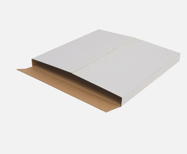 100 X White Vinyl Record LP Shipping Mailer Boxes 12.5″x12.5″x1″ Album Paper Box