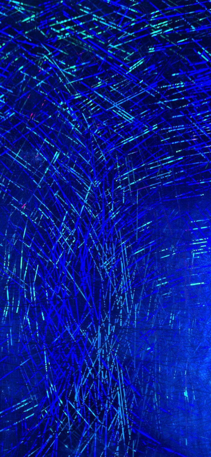 Holographic Royal Blue Light Ray Sign Plotter Cutter Vinyl Roll