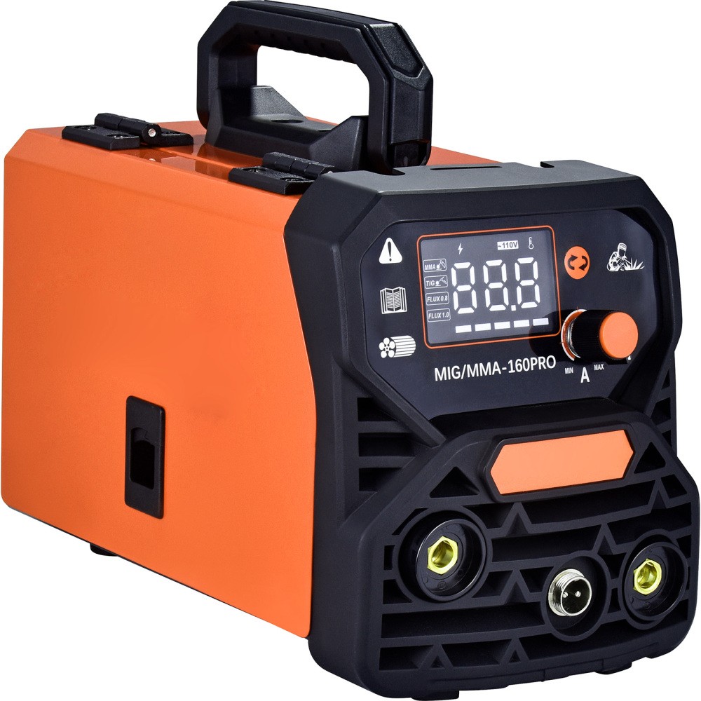 Dual Voltage 4-in-1 Welding Machine, MMA/MIG-160 Pro Portable Inverter Welder