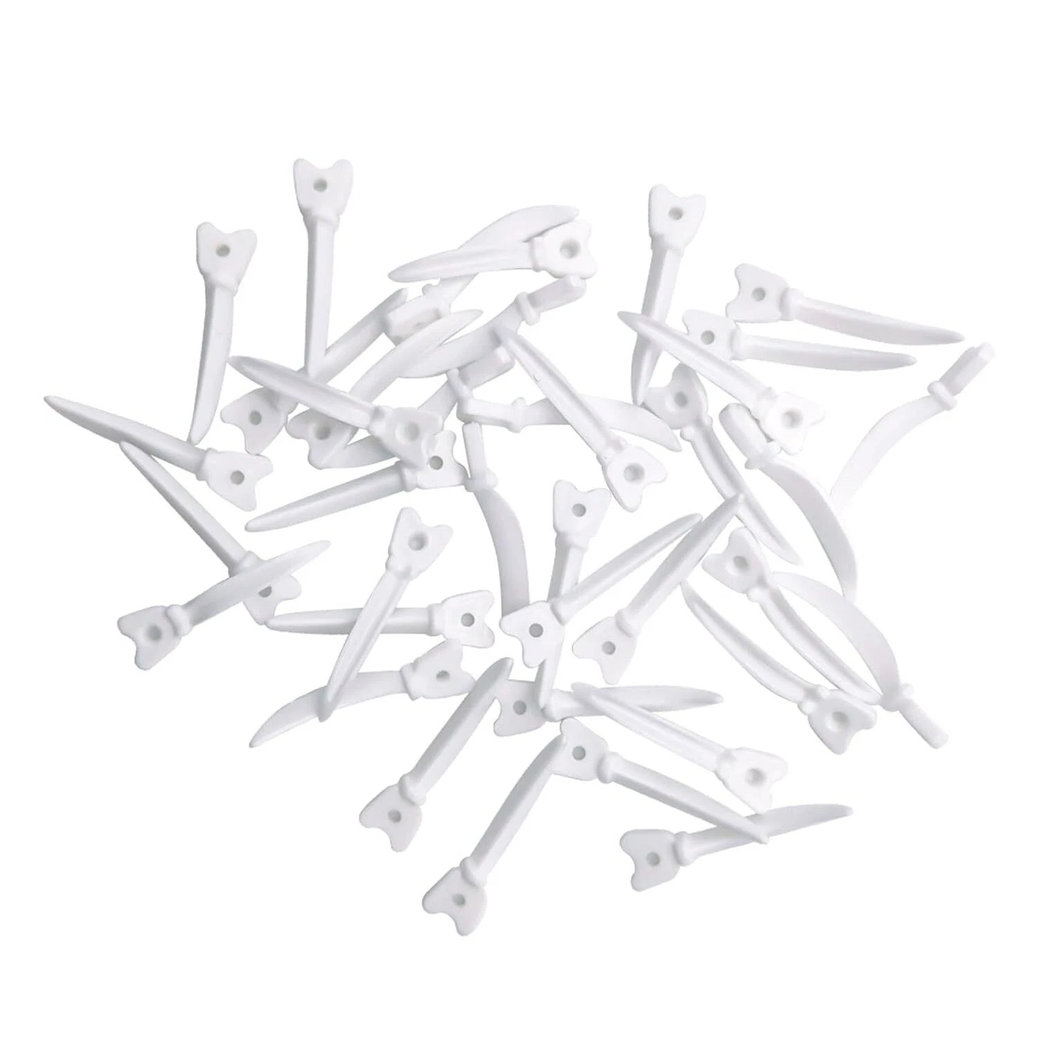 Dental Tulwar Wedges Sectional Matrix System Refill Wedge Diastema Plastic Wedge
