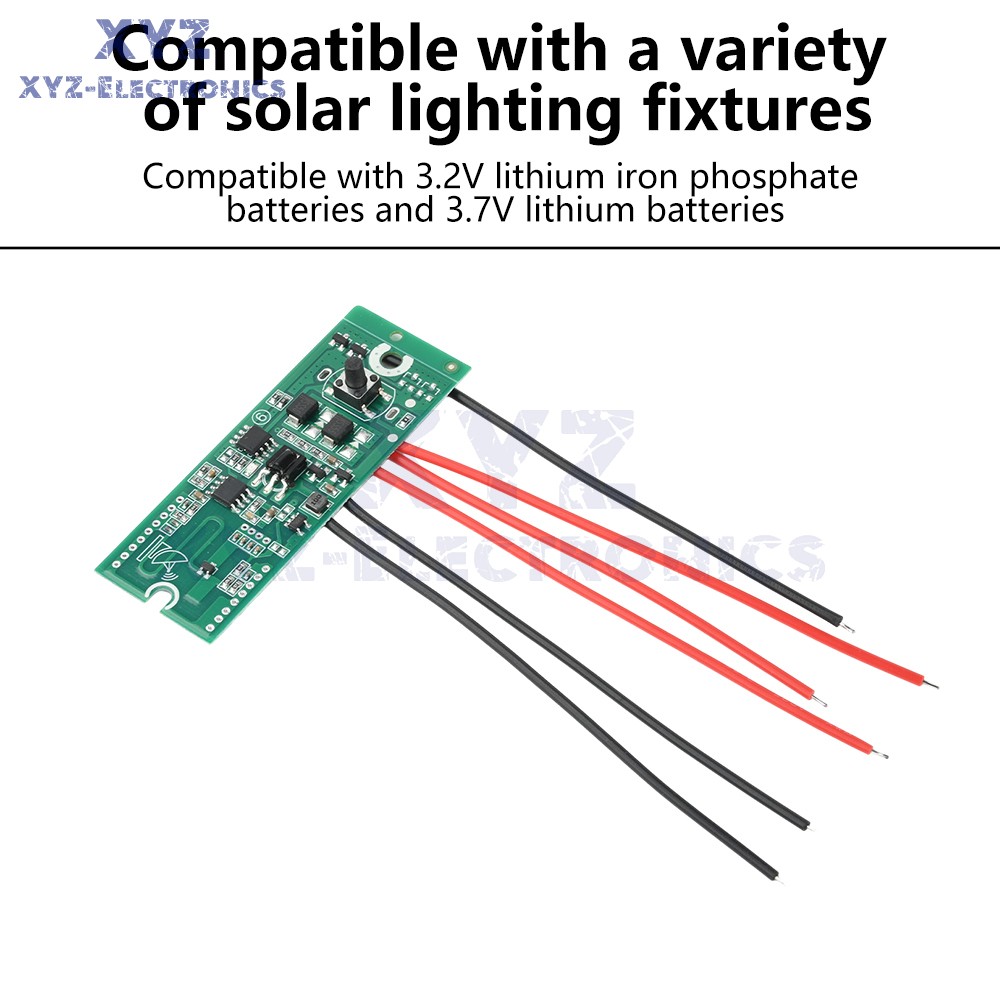 3.2V 3.7V Remote Control Solar Street Light Circuit Board Controller Drive Board