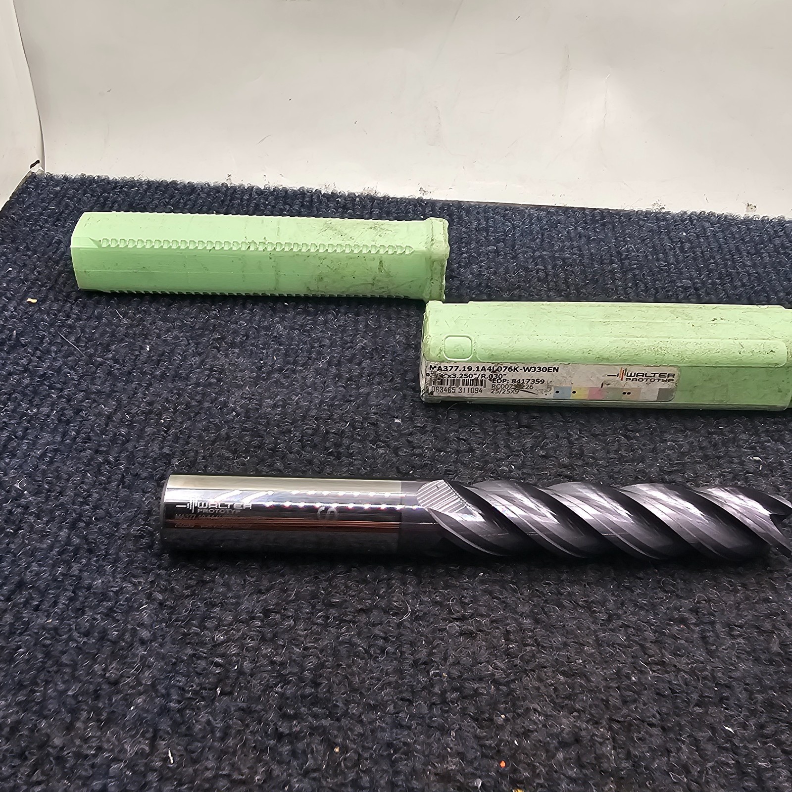 WALTER MA377.19.1A4L076K-WJ30EN Carbide End Mill MA377 Supreme Cylindrical Shank